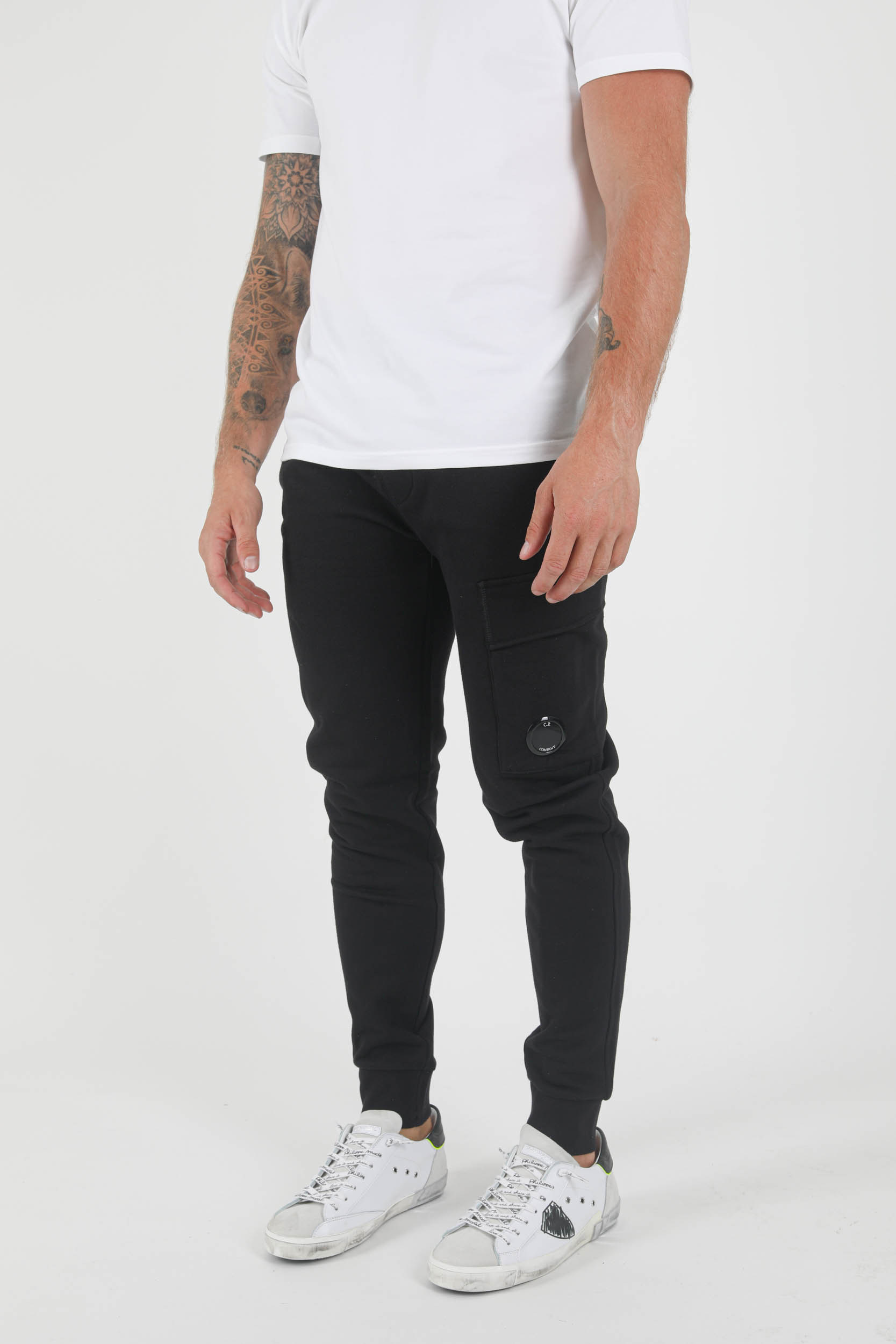 BAS DE JOGGING C.P COMPANY NOIR P057A-999