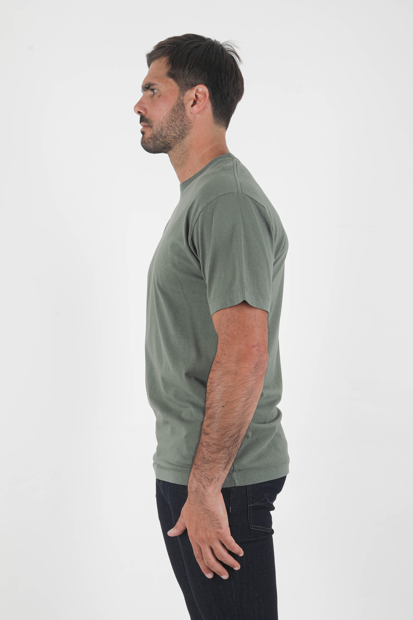 T-SHIRT STONE ISLAND ARCHIVIO KAKI 75152NS91-V0055