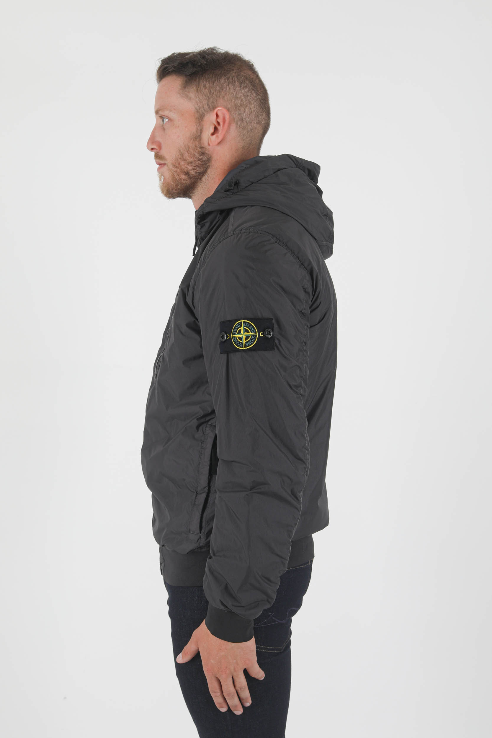 BLOUSON STONE ISLAND PRIMALOFT ANTHRACITE 751542223-V0065
