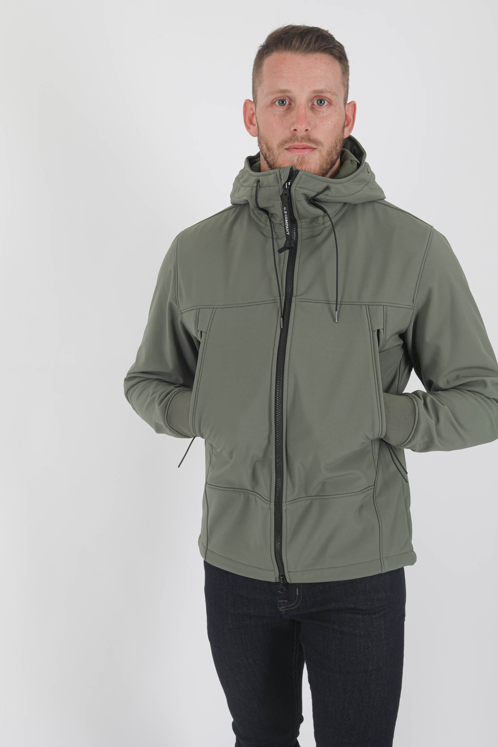 SOFT SHELL-R C.P COMPANY LUNETTE KAKI W002A-665