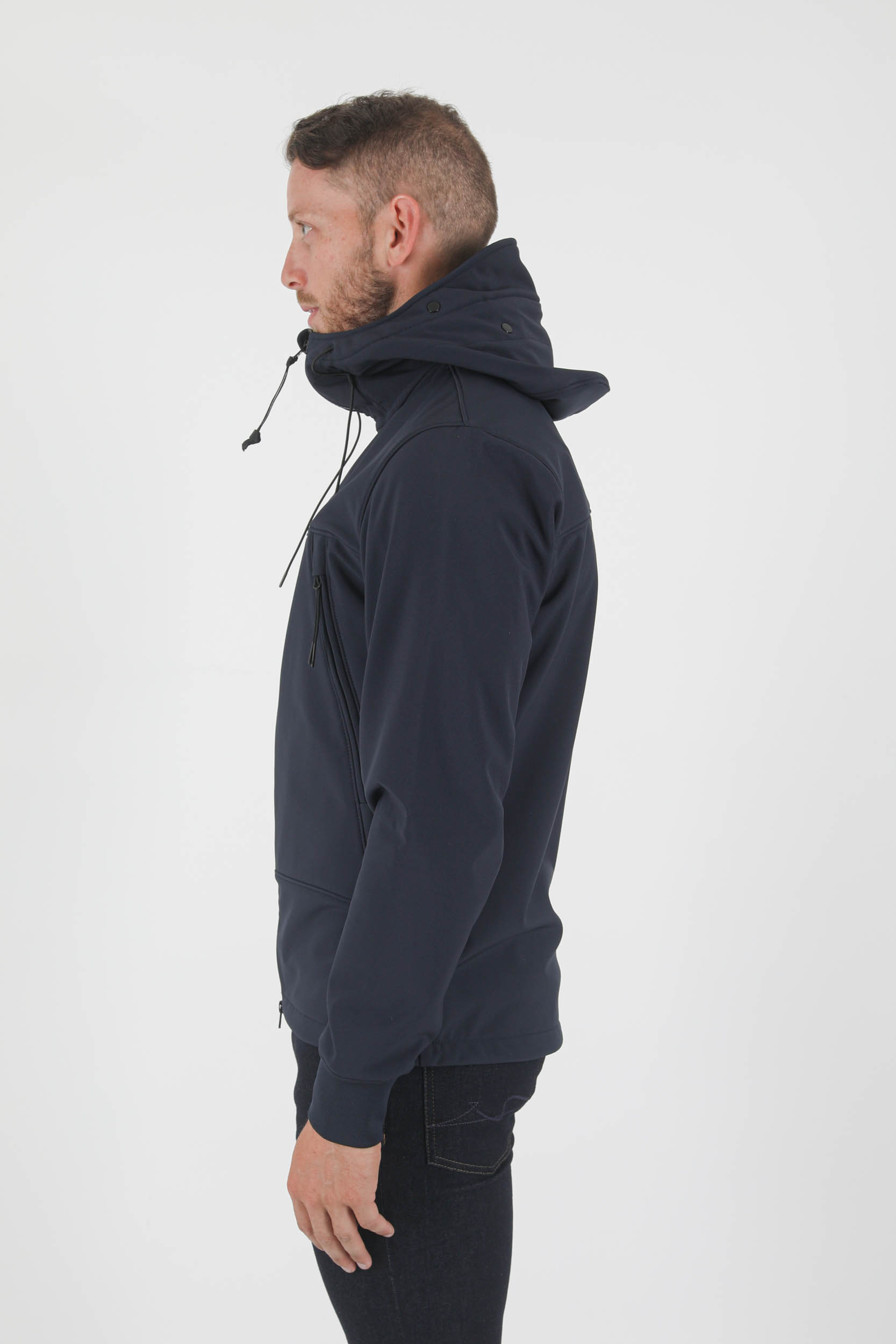  BLOUSON SOFT SHELL-R C.P COMPANY LUNETTE MARINE --W002A-888