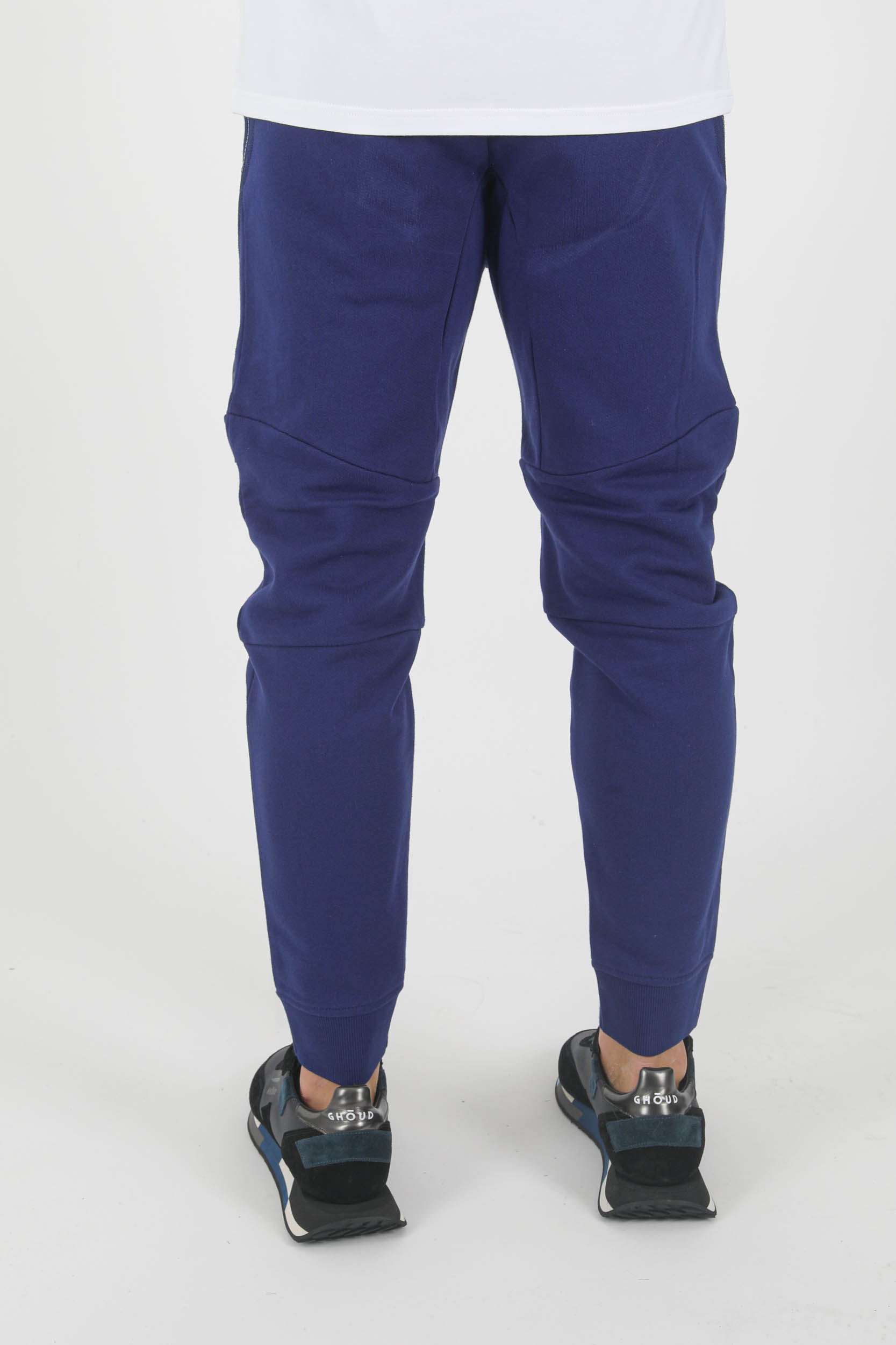 BAS DE JOGGING C.P COMPANY ZIPPE BLEU P061A-878