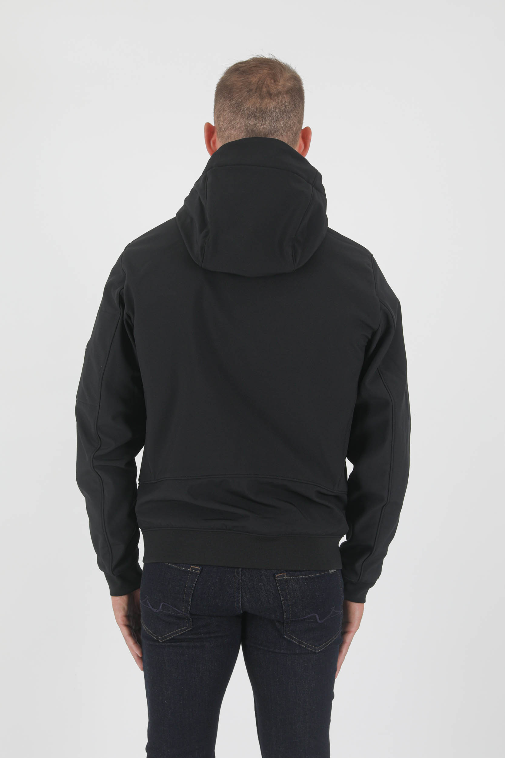 BLOUSON SOFT SHELL-R C.P COMPANY HUBLOT NOIR W003A-999