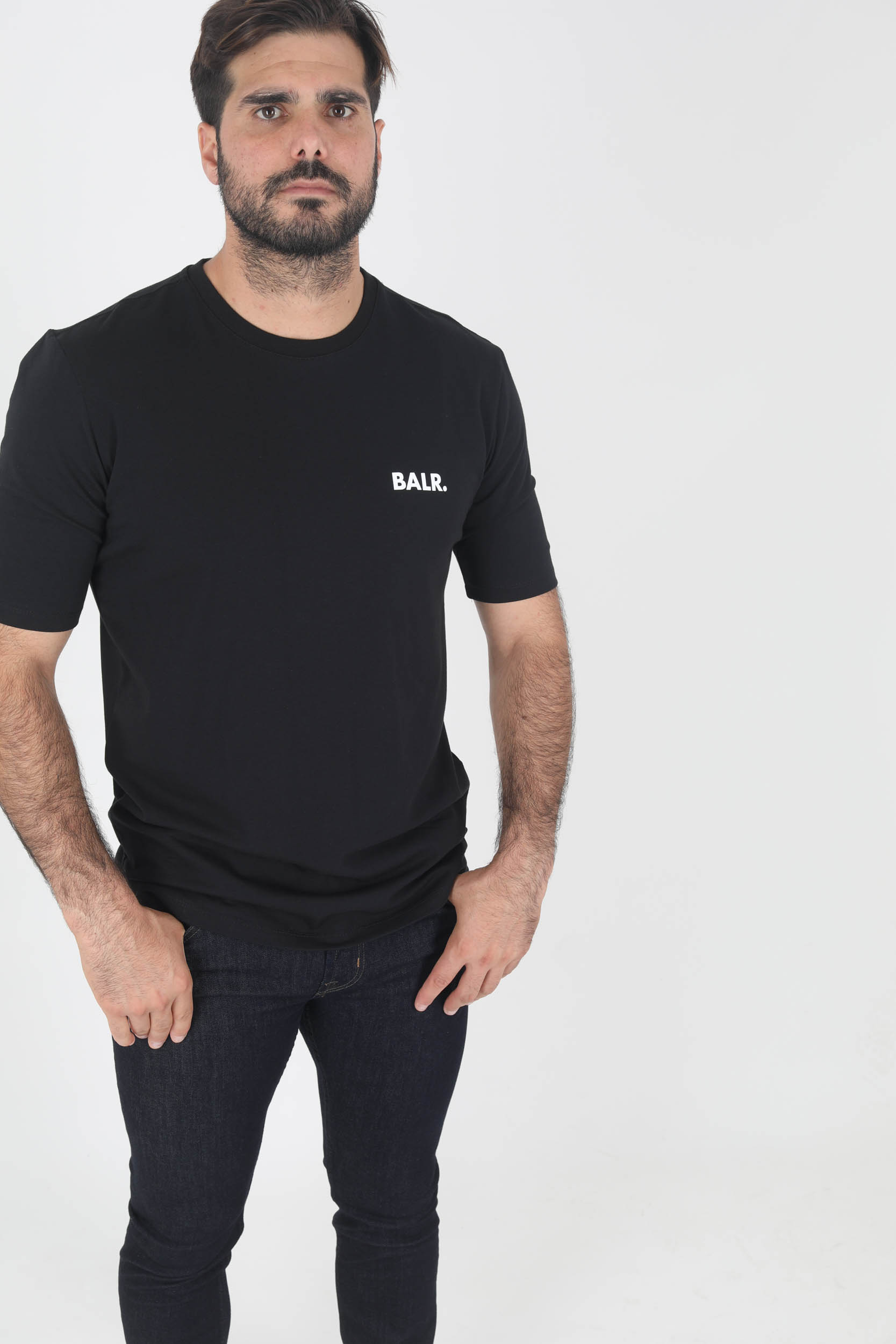 T-SHIRT BALR NOIR B1112-105