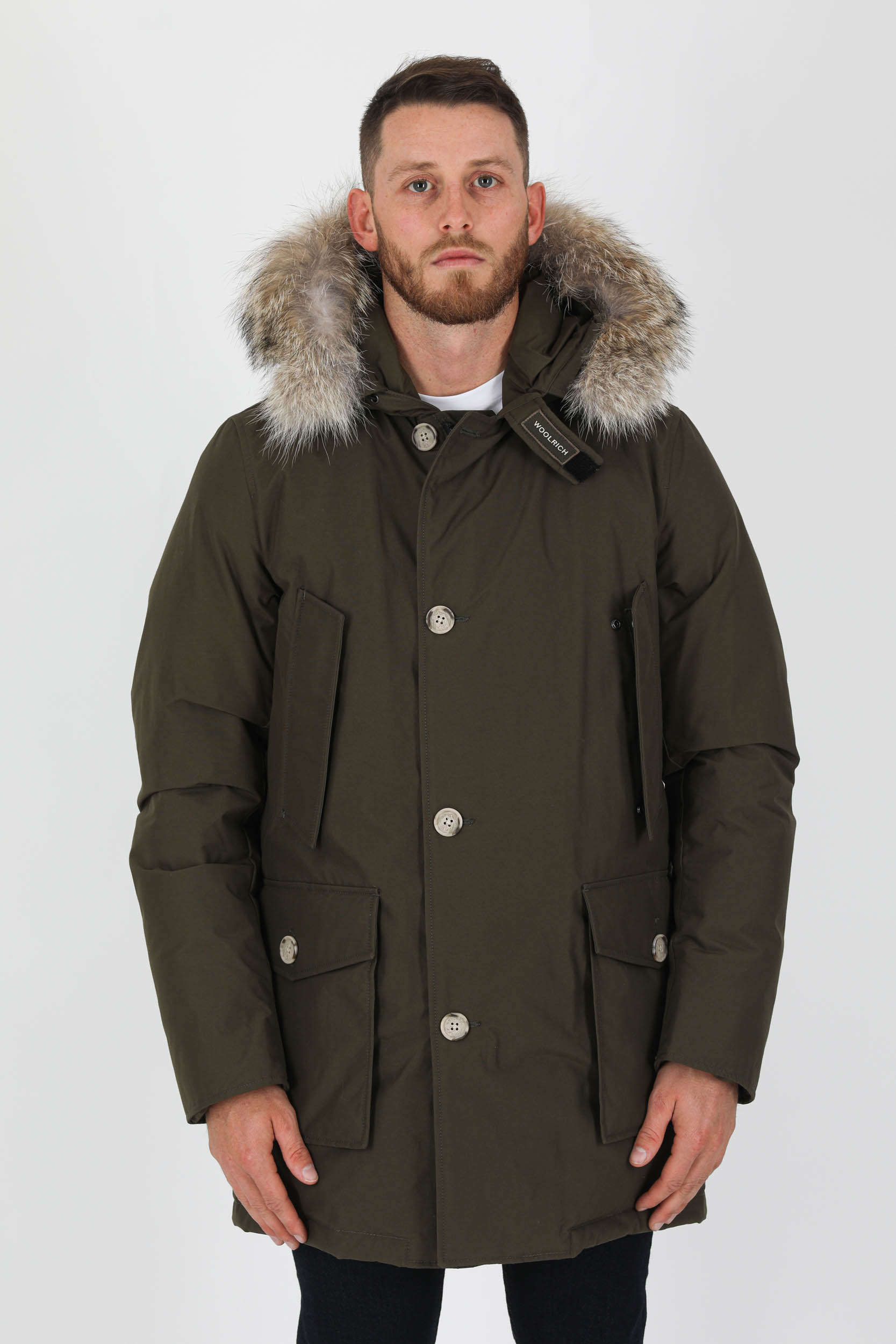 ARTIC PARKA KAKI AVEC FOURRURE U0482MR-DAG