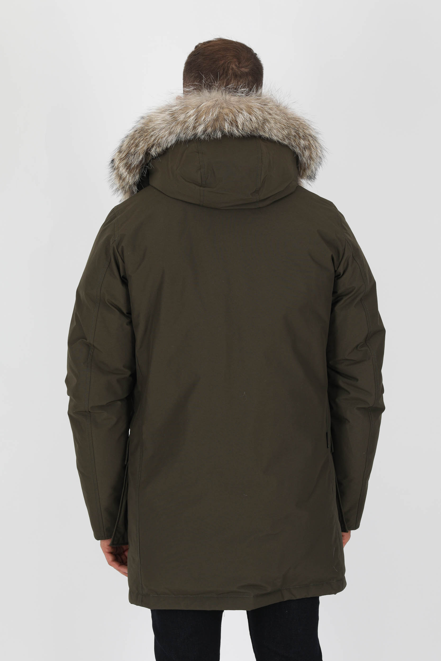 ARTIC PARKA KAKI AVEC FOURRURE U0482MR-DAG