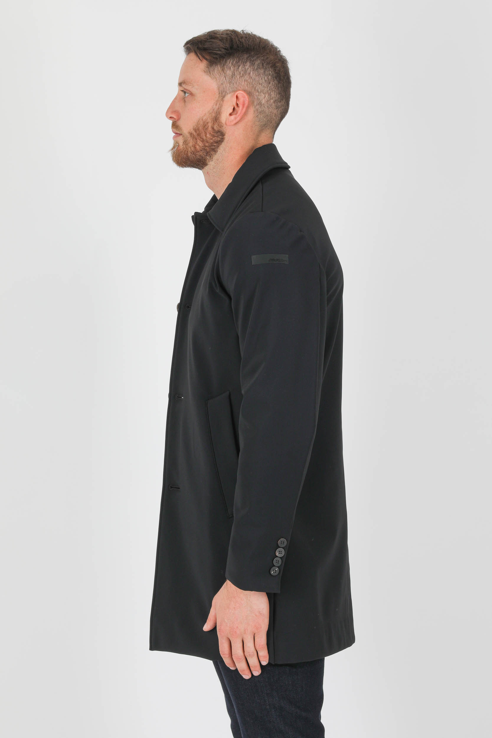 MANTEAU NOIR RRD W21029-10