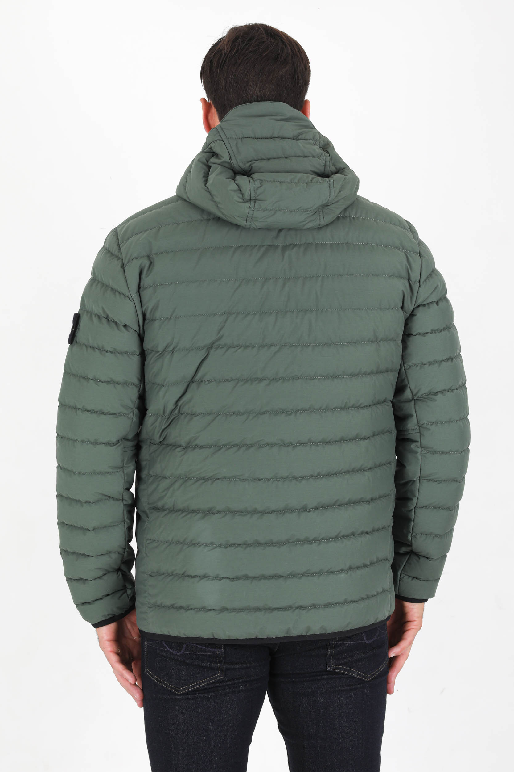 BLOUSON MATELASSE STONE ISLAND KAKI 751542725-V0055