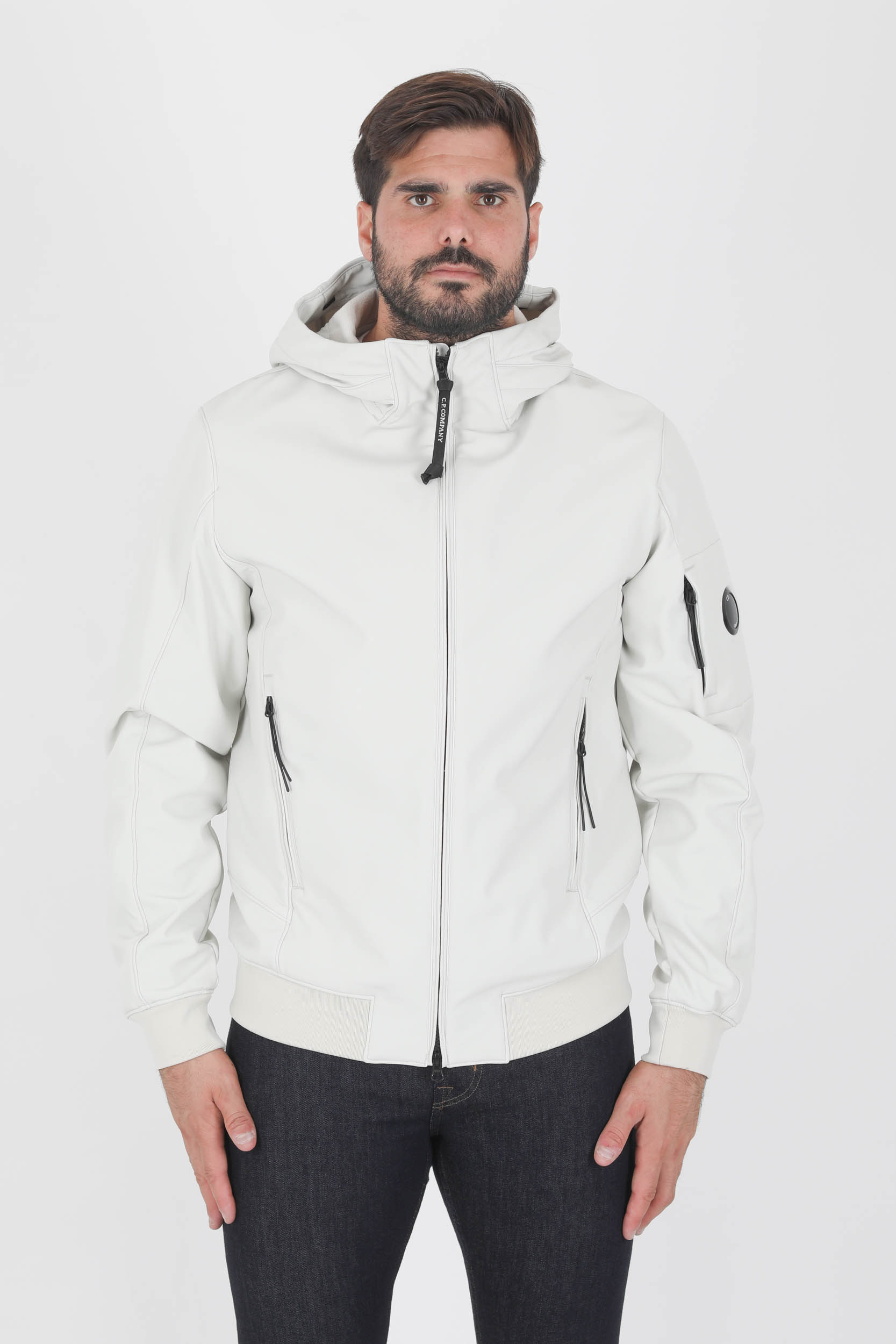 BLOUSON SOFT SHELL-R BEIGE CP COMPANY W003A-116