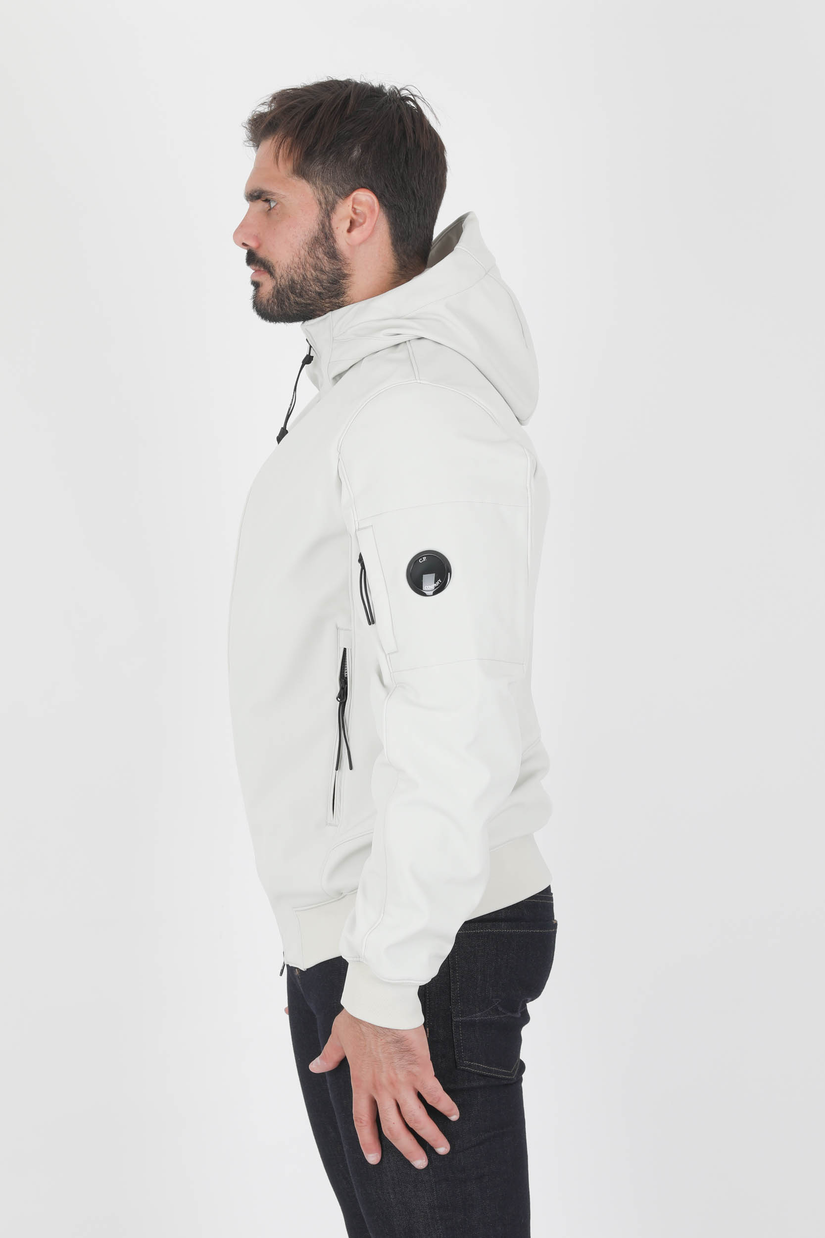 BLOUSON SOFT SHELL-R BEIGE CP COMPANY W003A-116