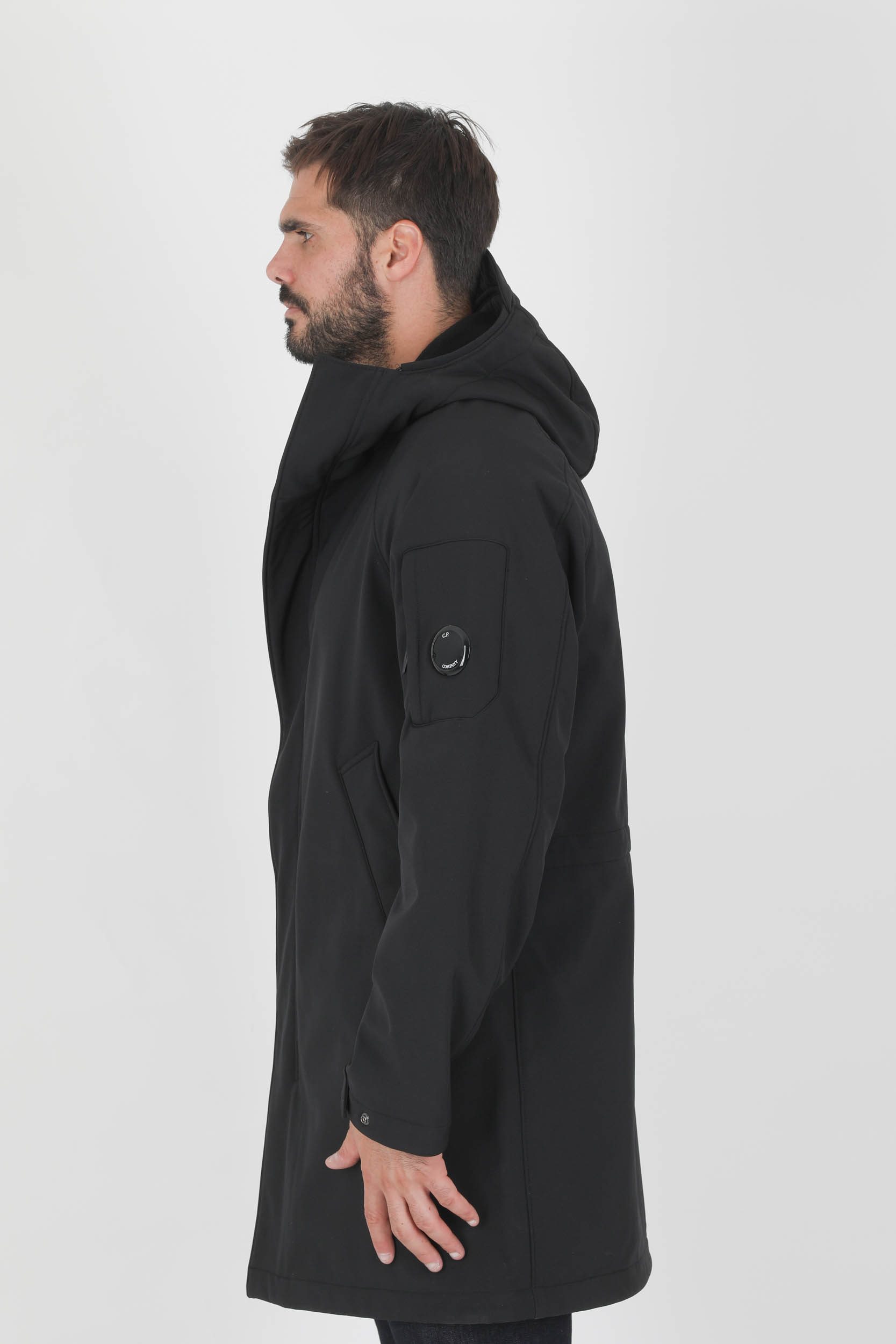 BLOUSON SOFT SHELL-R NOIRE CP COMPANY W105A-999