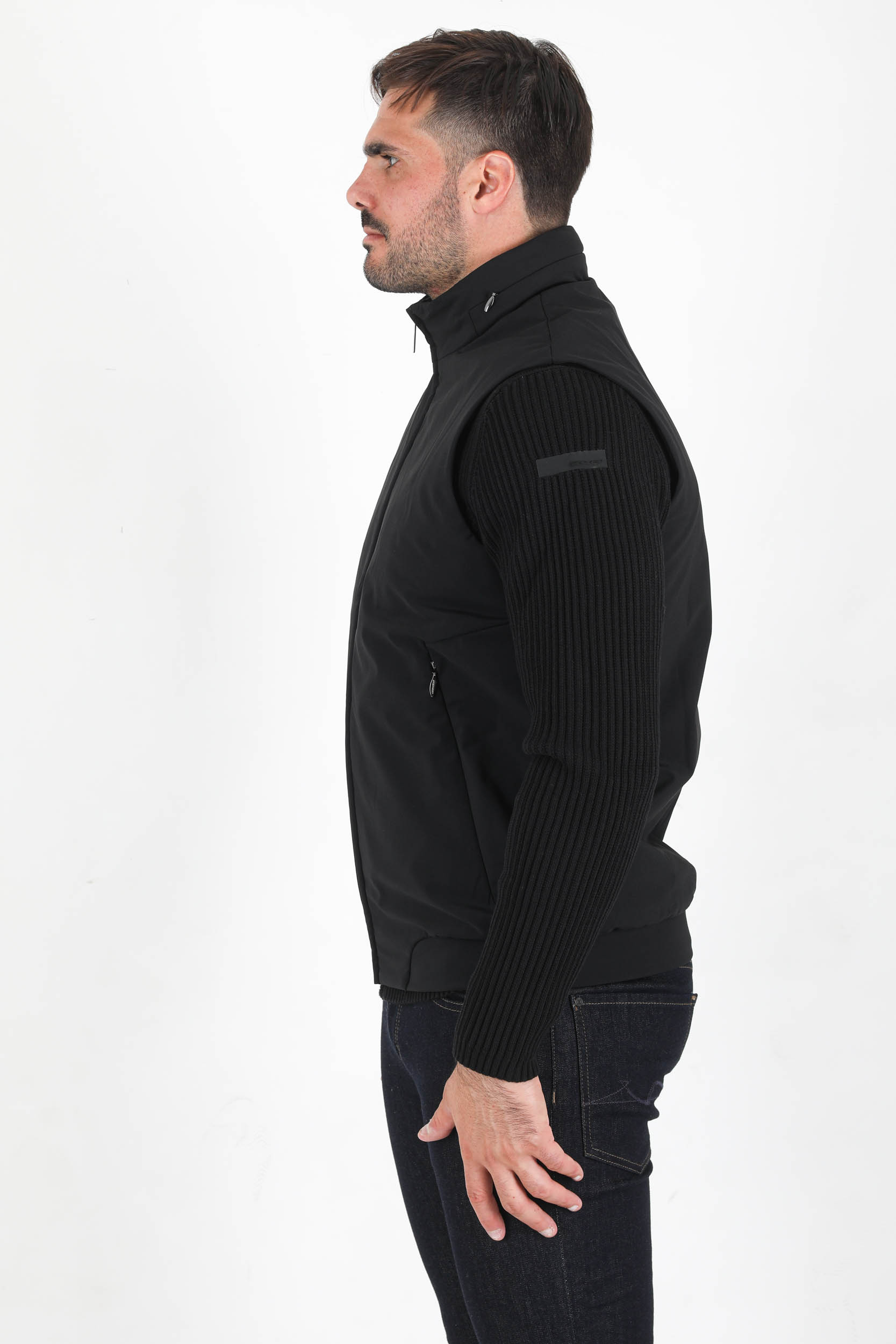 VESTE SANS MANCHES RRD NOIR W21042-10