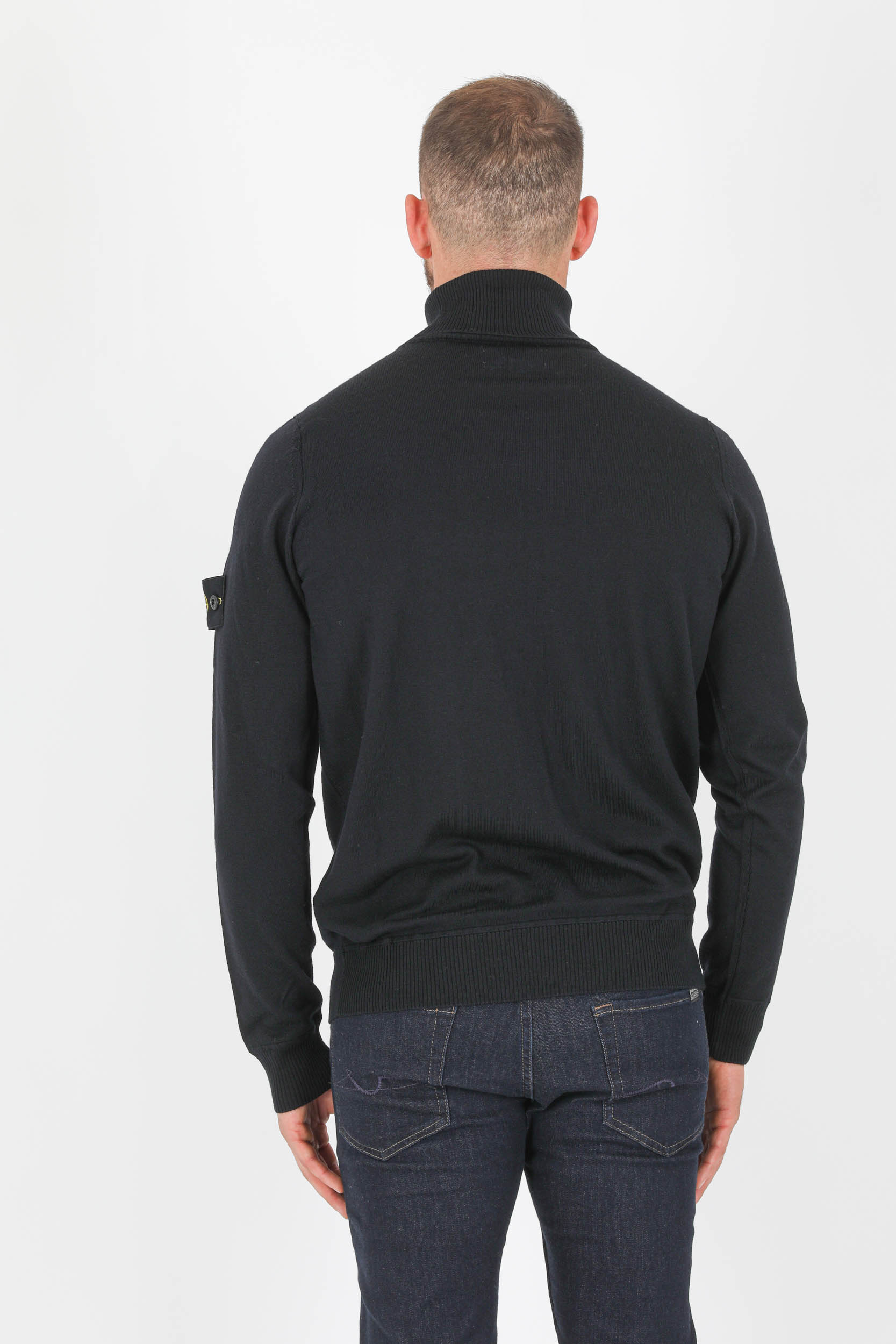 PULL COL ROULE MERINOS STONE ISLAND MARINE 7515527C4-V0020