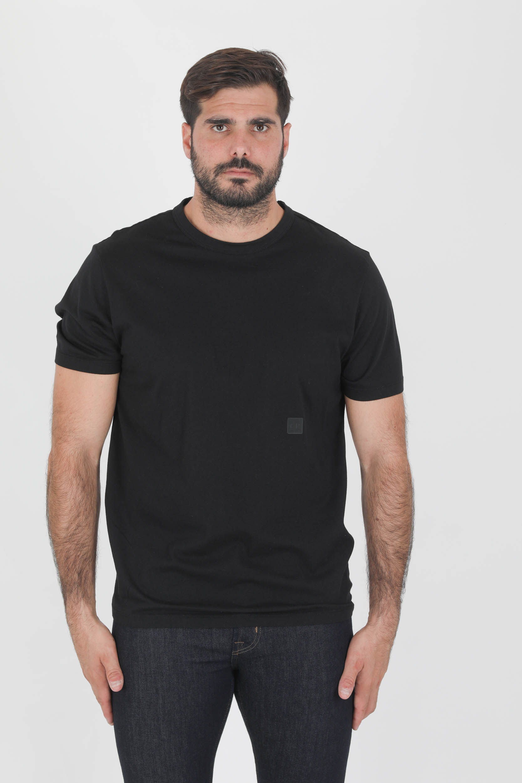 T-SHIRT CP COMPANY NOIR S045A-999