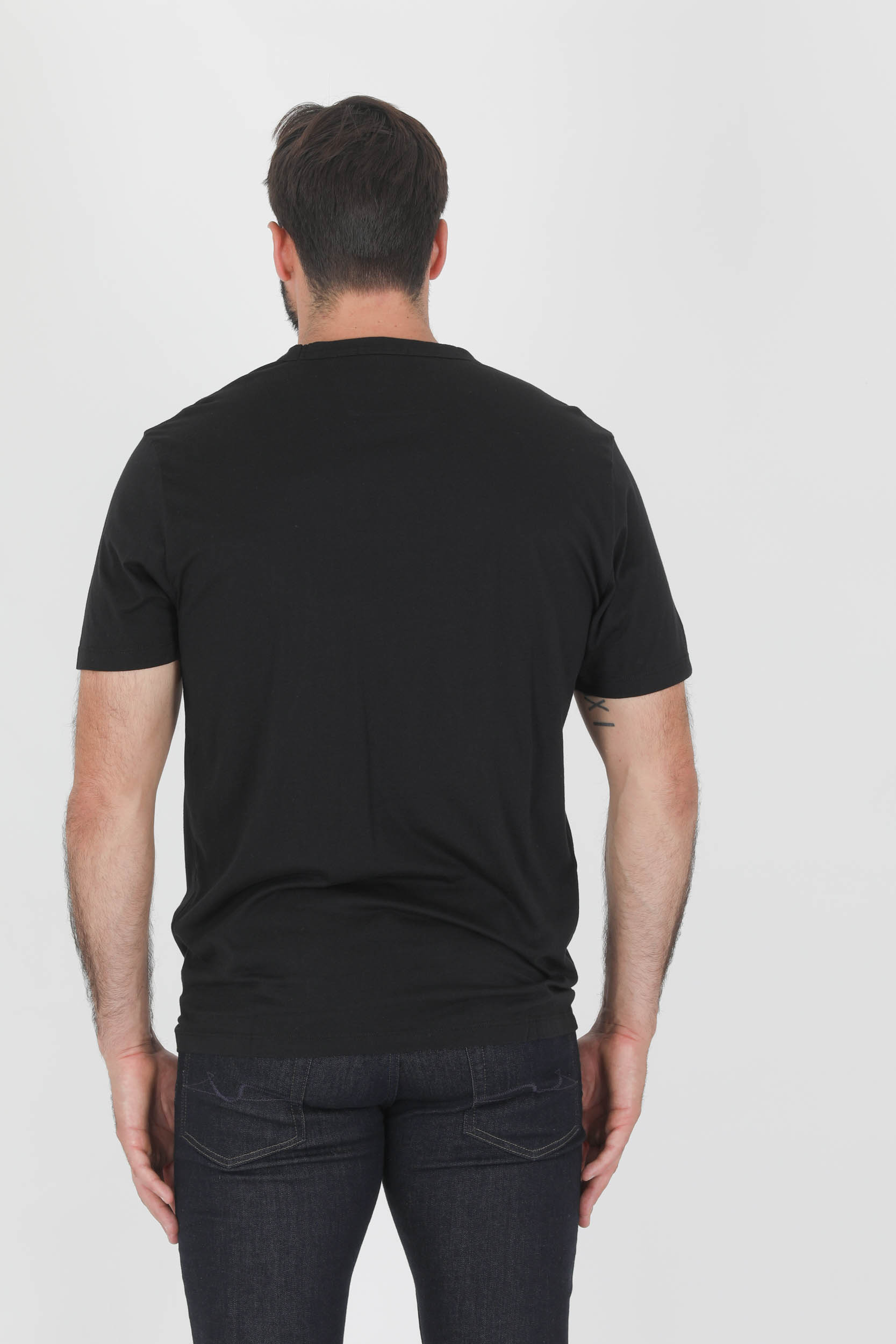 T-SHIRT CP COMPANY NOIR S045A-999