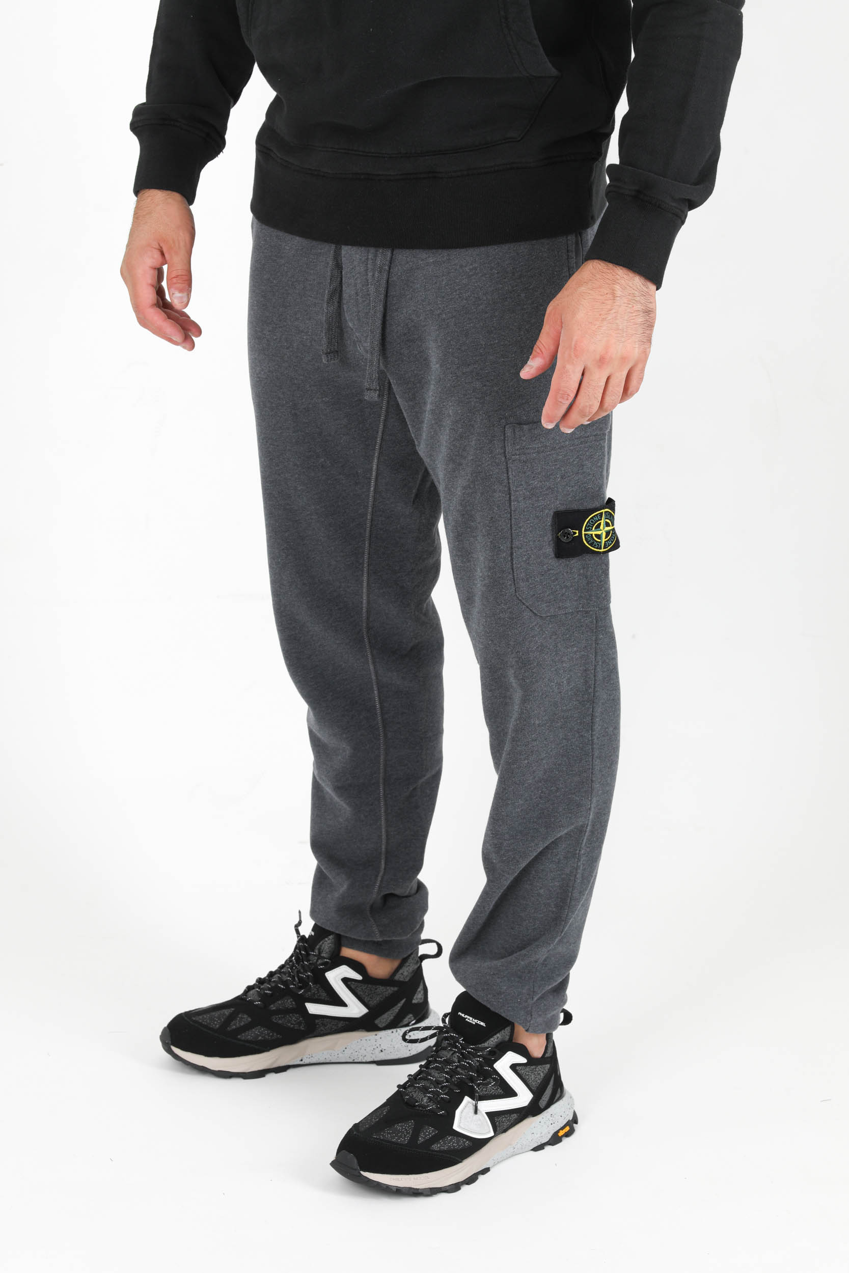 BAS DE JOGGING STONE ISLAND ANTHRACITE 751564520-V0M67