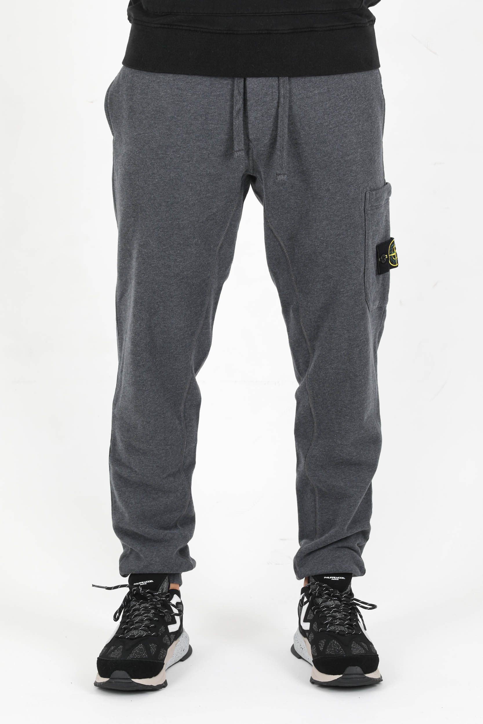 BAS DE JOGGING STONE ISLAND ANTHRACITE 751564520-V0M67