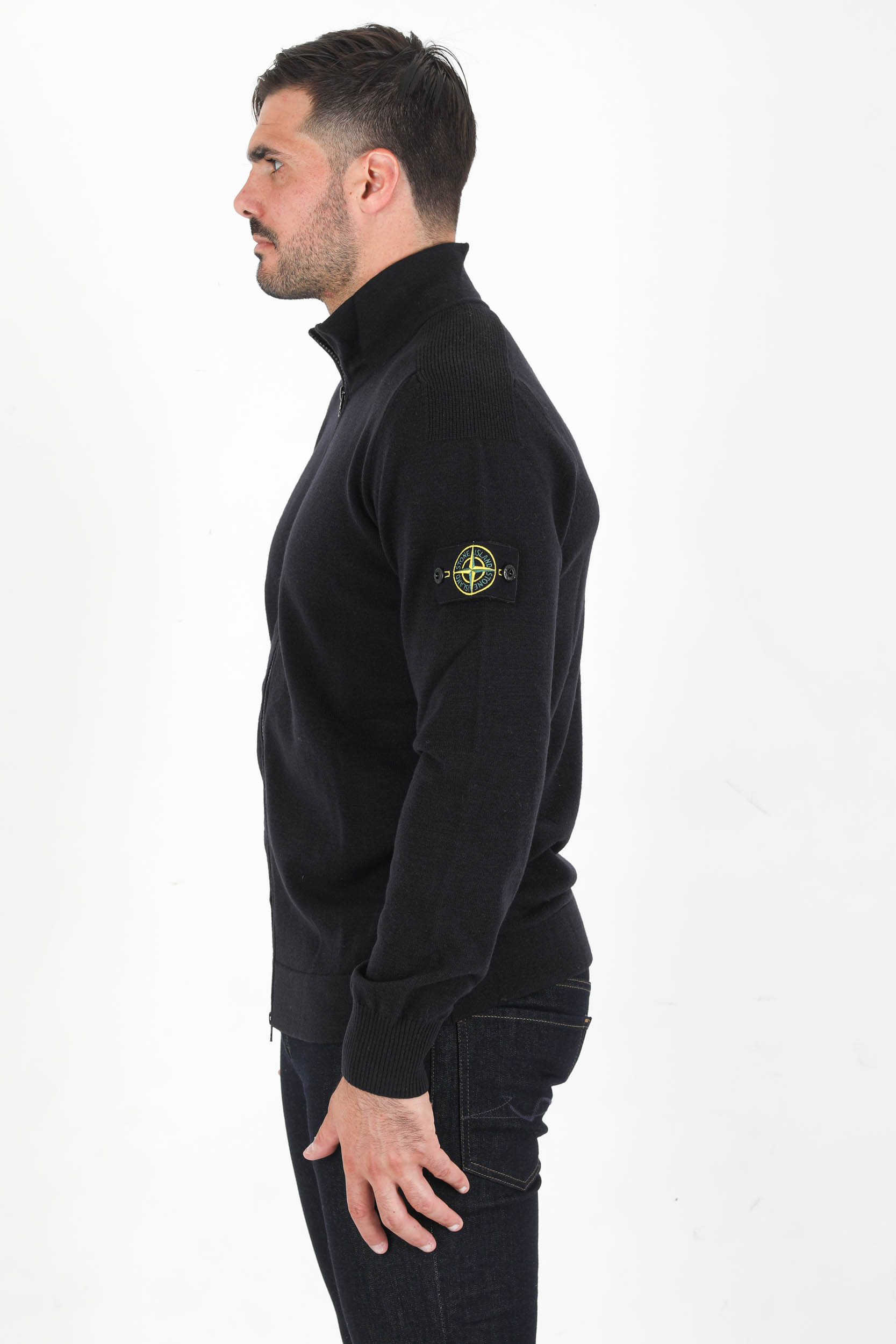 GILET LAINE MERINOS STONE ISLAND MARINE 7515519A1-V0020