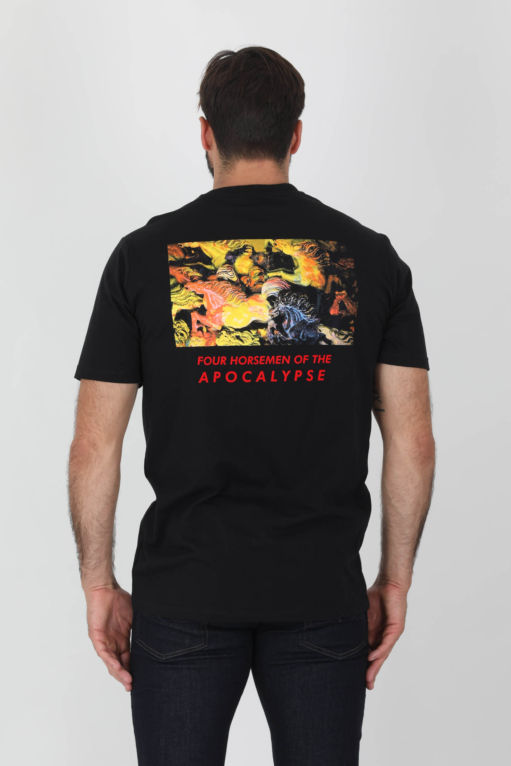 T-SHIRT BALR NOIR B1112-1047