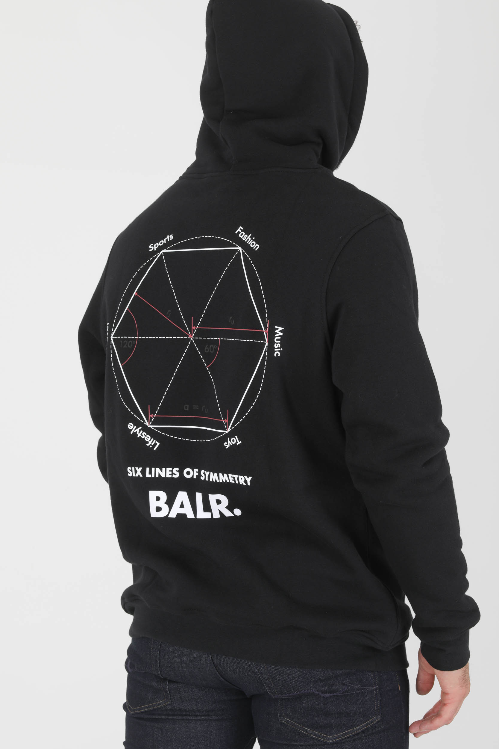 SWEAT NOIR BALR B1261.1012 BLACK