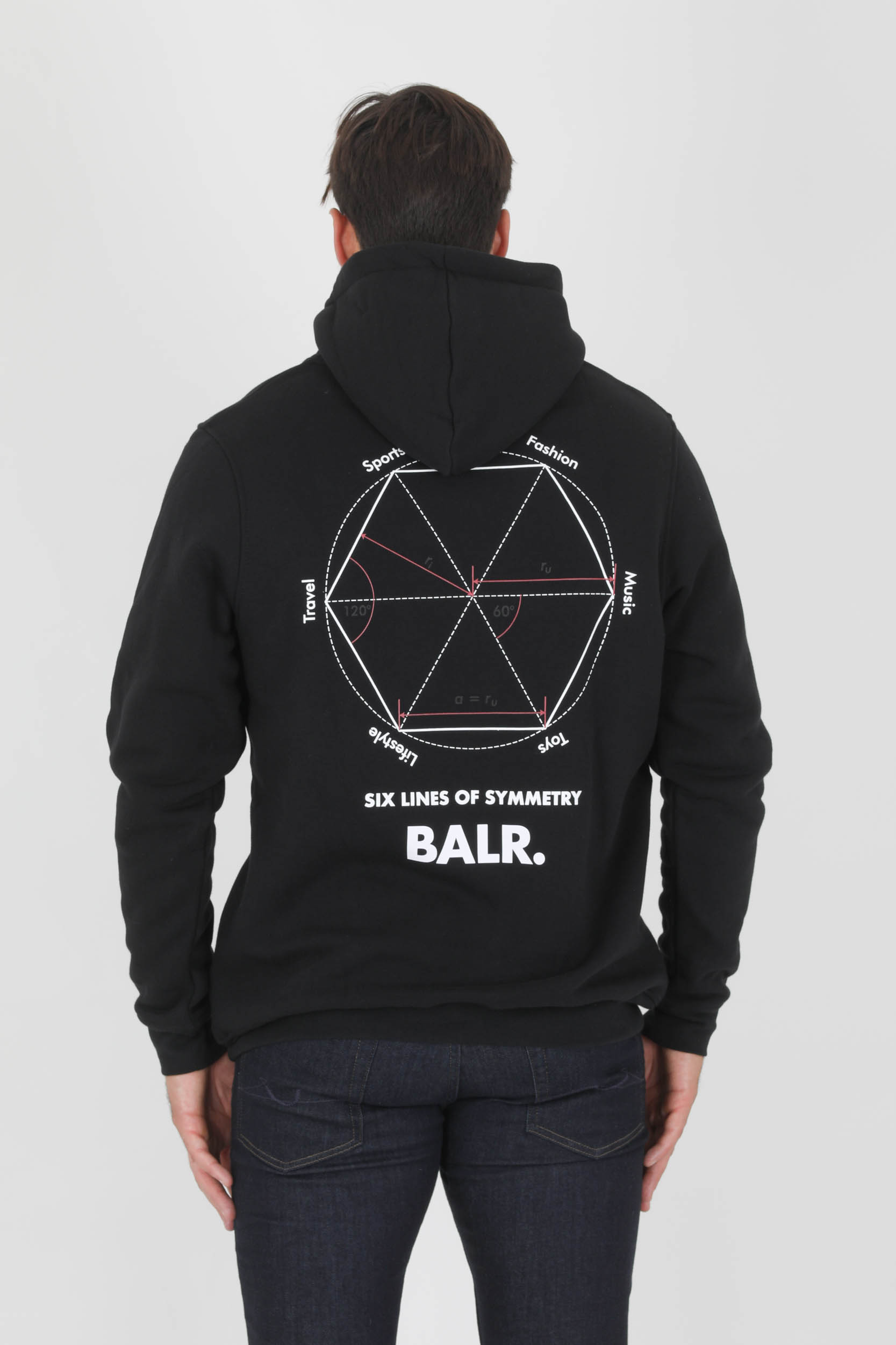 SWEAT NOIR BALR B1261.1012 BLACK