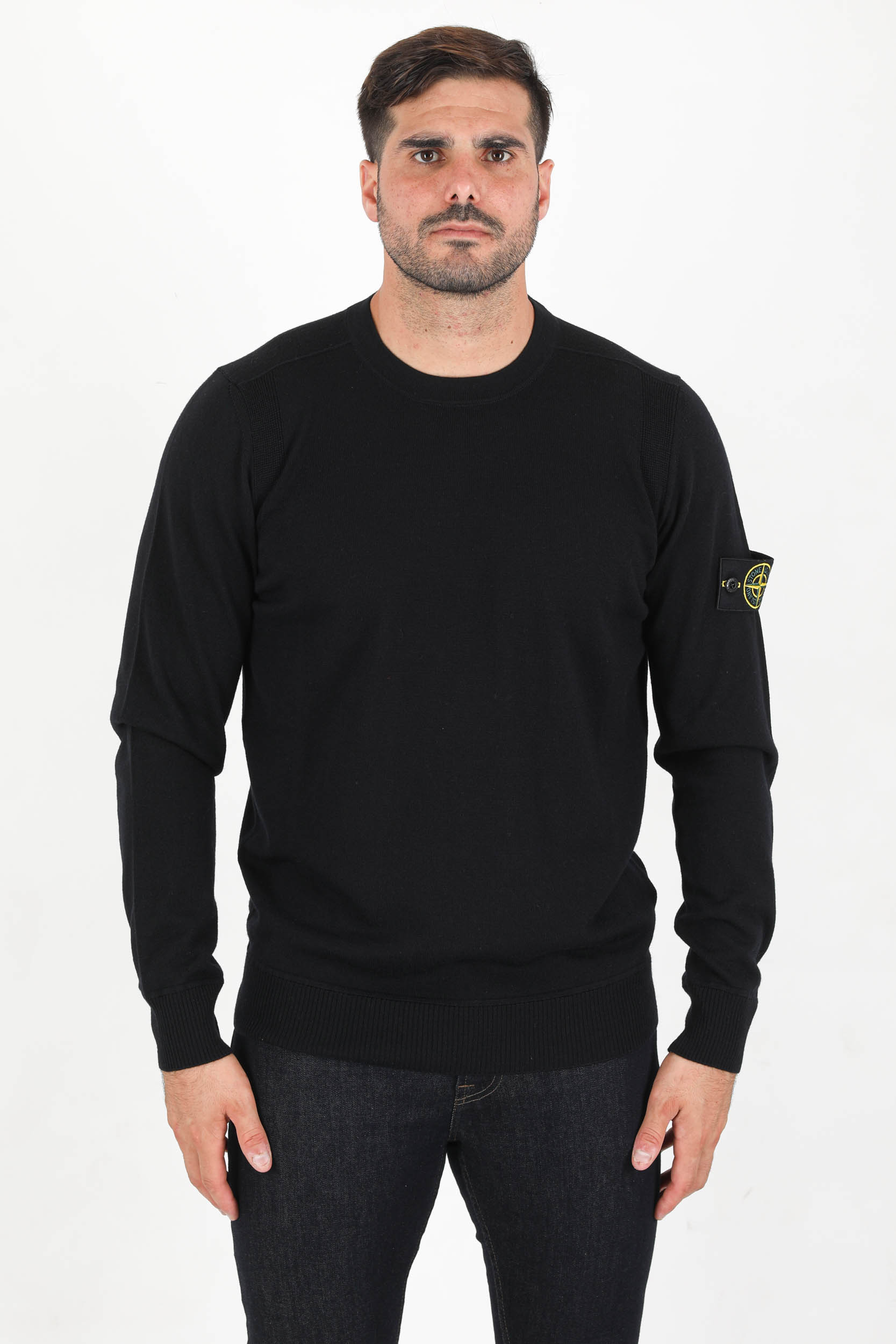 PULL NOIR STONE ISLAND 7515526C4-V0029