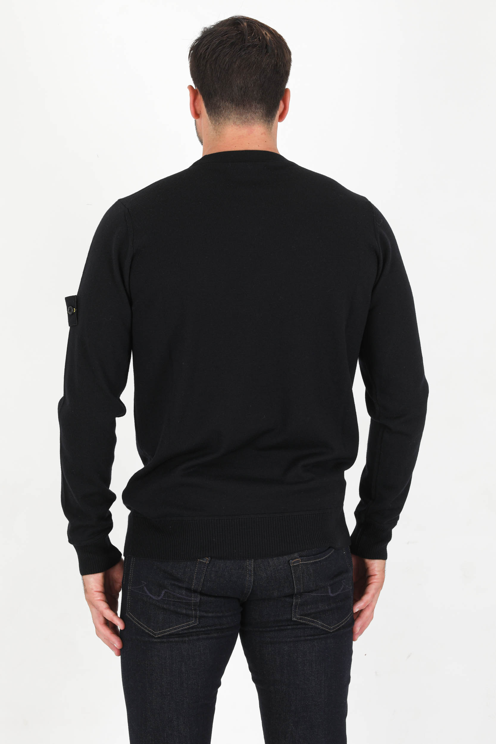 PULL NOIR STONE ISLAND 7515526C4-V0029