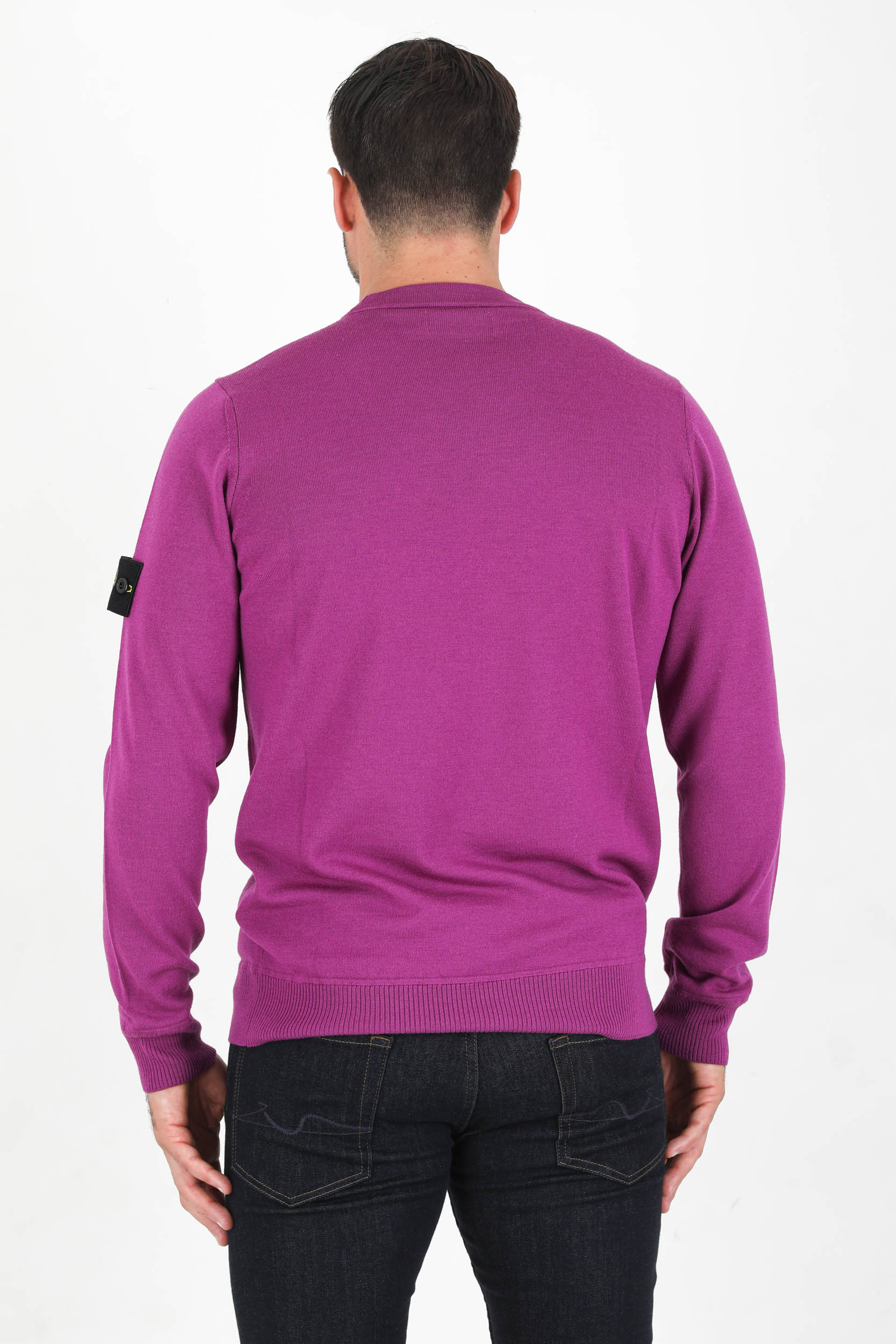 PULL MAGENTA MERINOS STONE ISLAND 7515526C4-V0045
