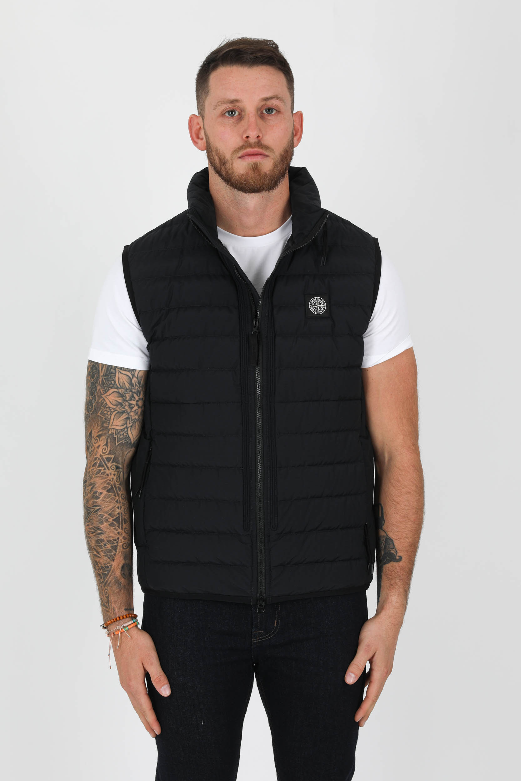 DOUDOUNE SANS MANCHES MARINE STONE ISLAND 7515G0725-V0020