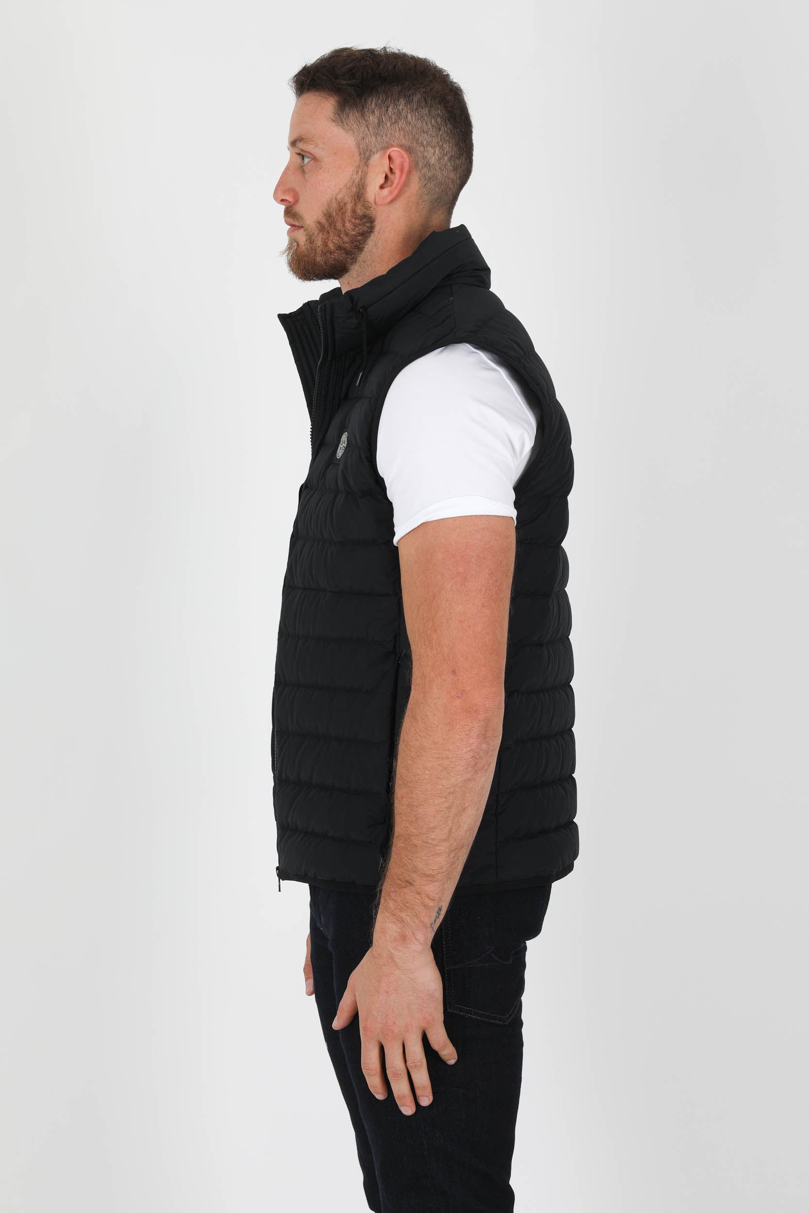 DOUDOUNE SANS MANCHES MARINE STONE ISLAND 7515G0725-V0020