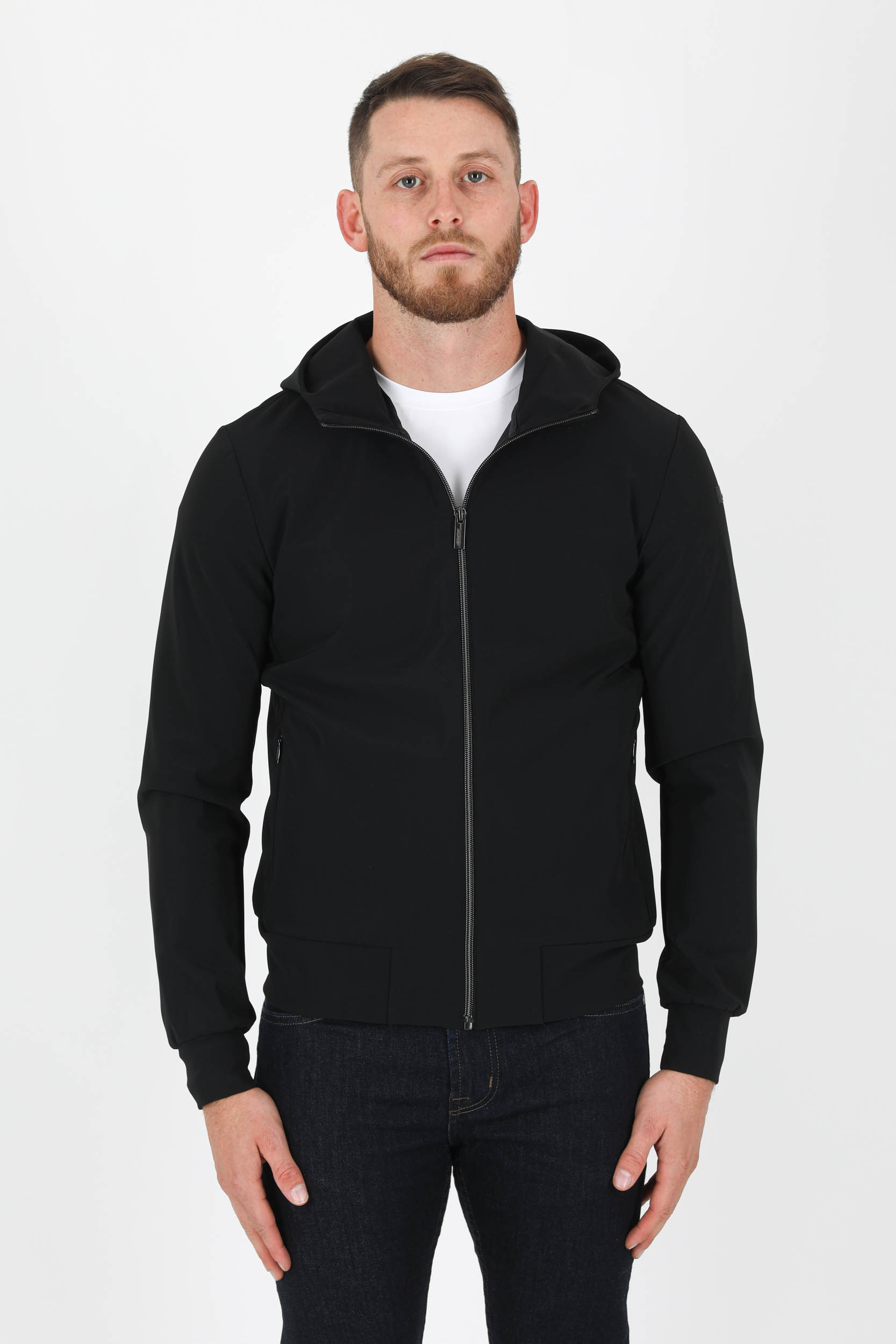 VESTE A CAPUCHE RRD NOIR W21150-10