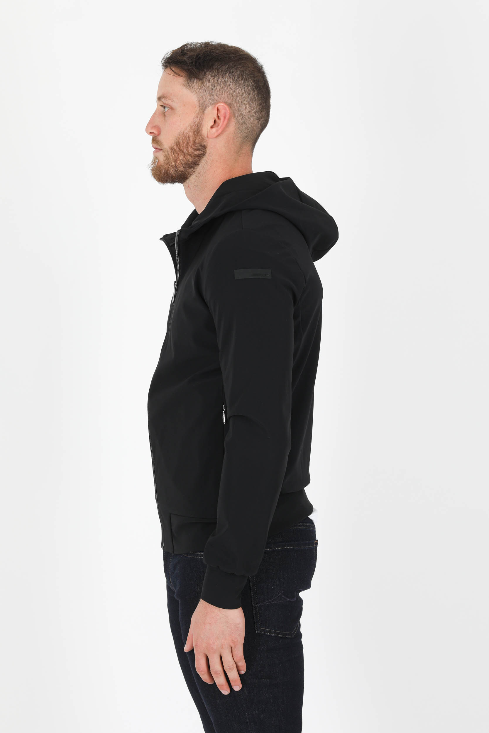 VESTE A CAPUCHE RRD NOIR W21150-10