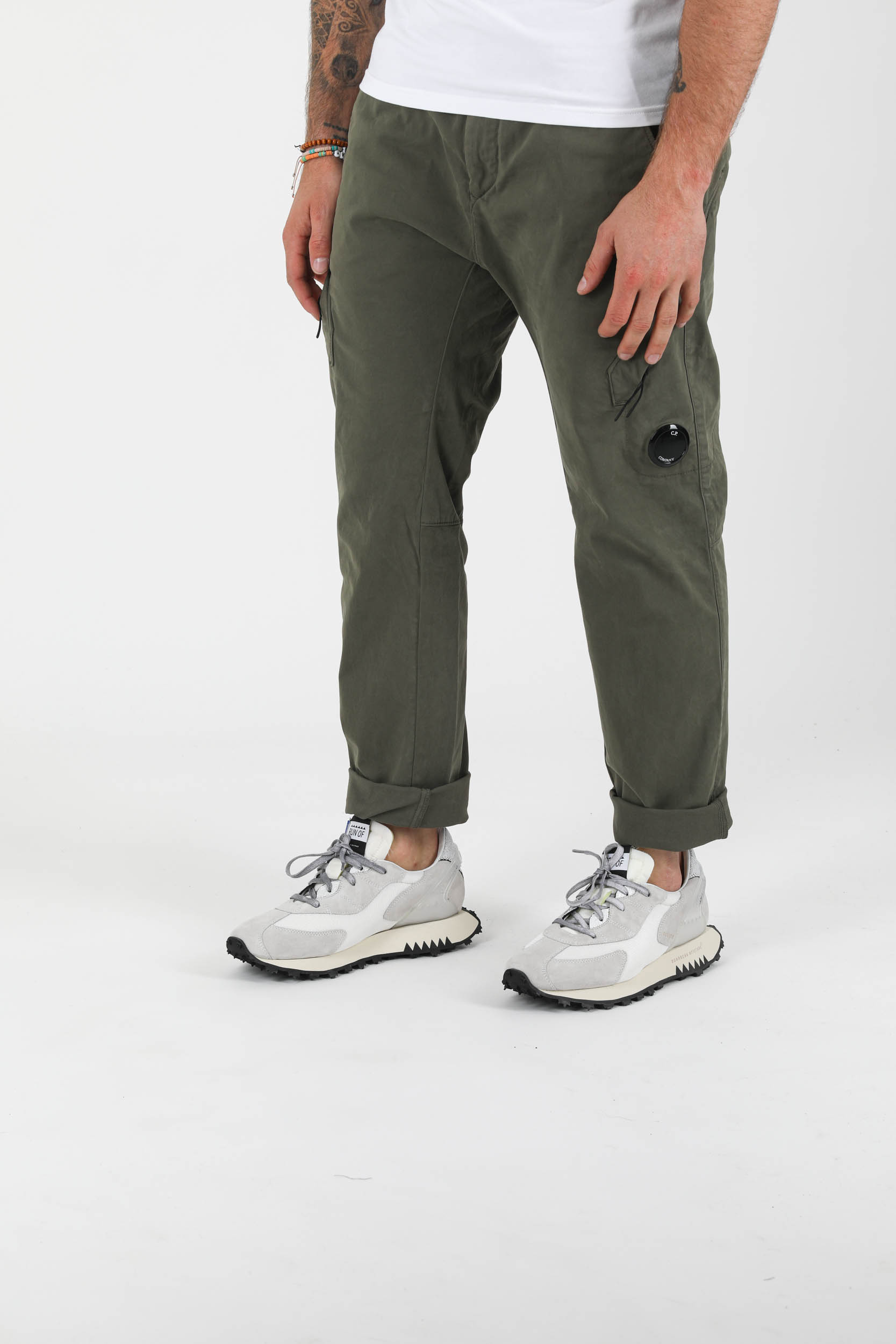 CARGO C.P COMPANY ZIPPE KAKI A189A-665