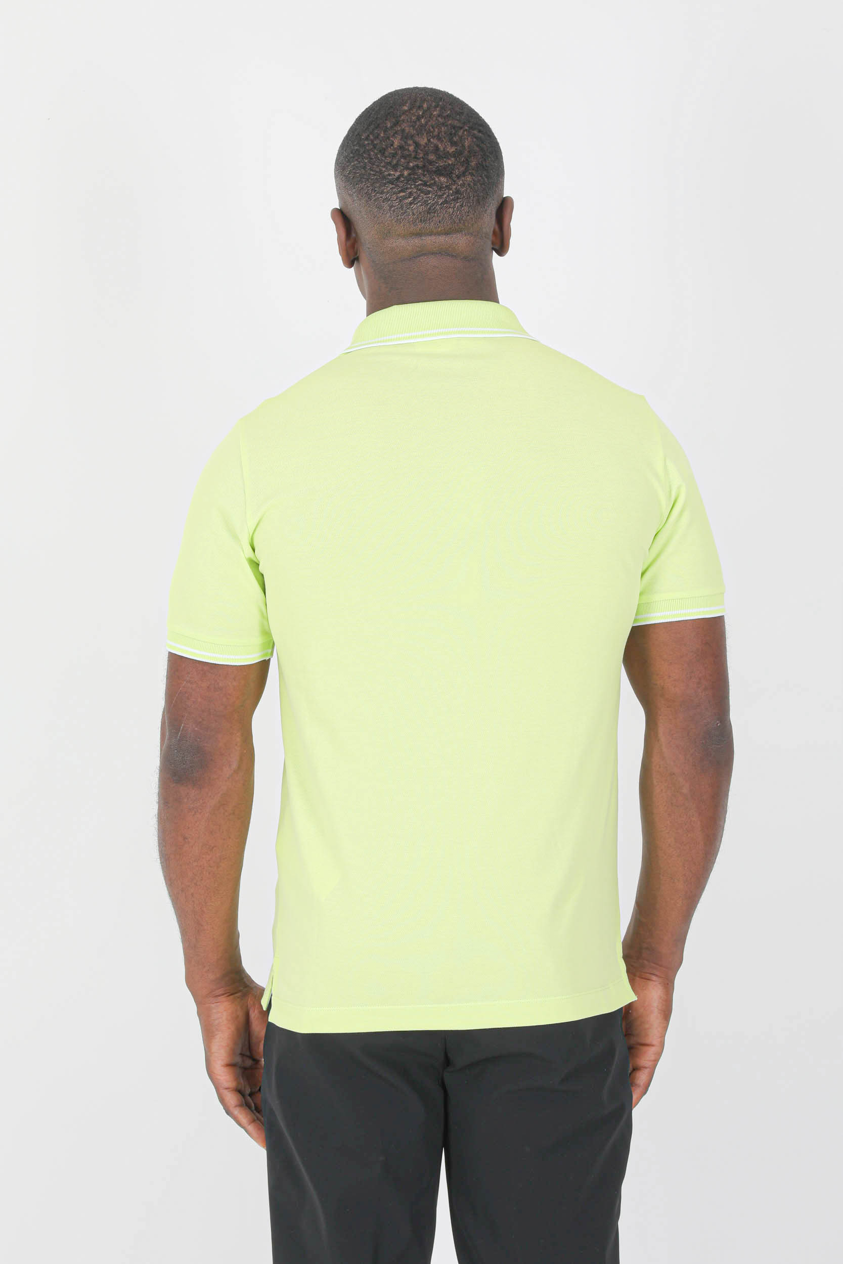 POLO STONE ISLAND JAUNE 761522S18-V0031