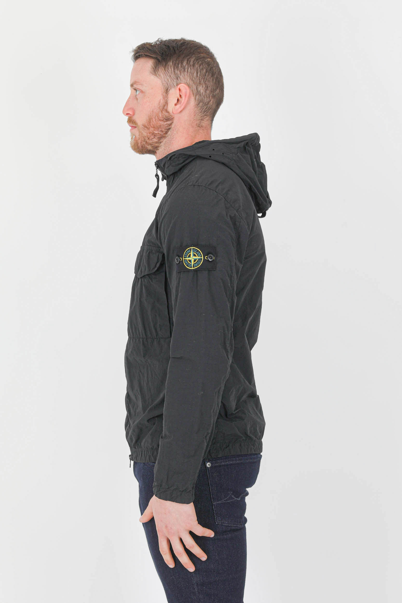 SURCHEMISE STONE ISLAND NOIRE 761512402-V0029