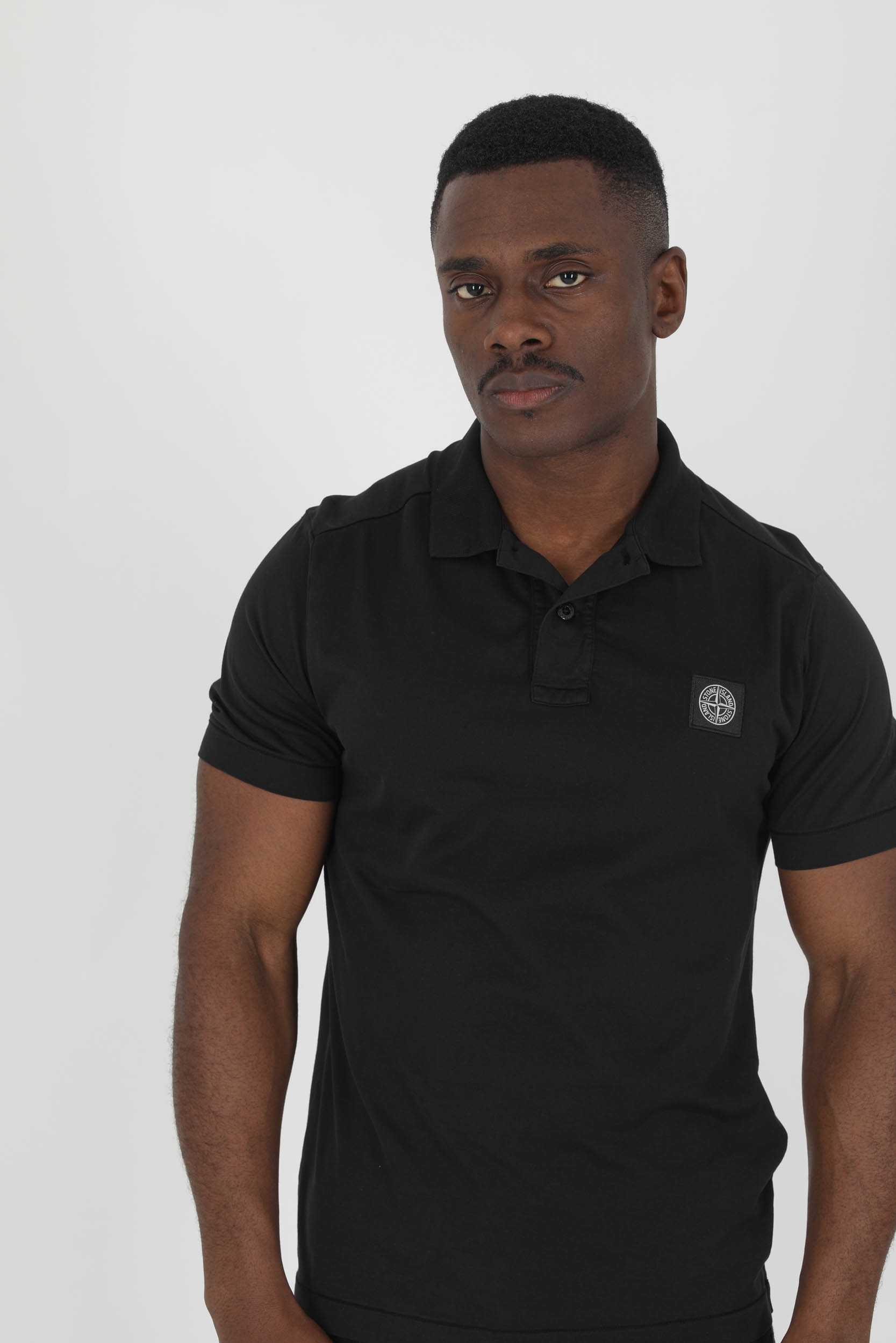 POLO STONE ISLAND NOIR JERSEY 761522613-V0029