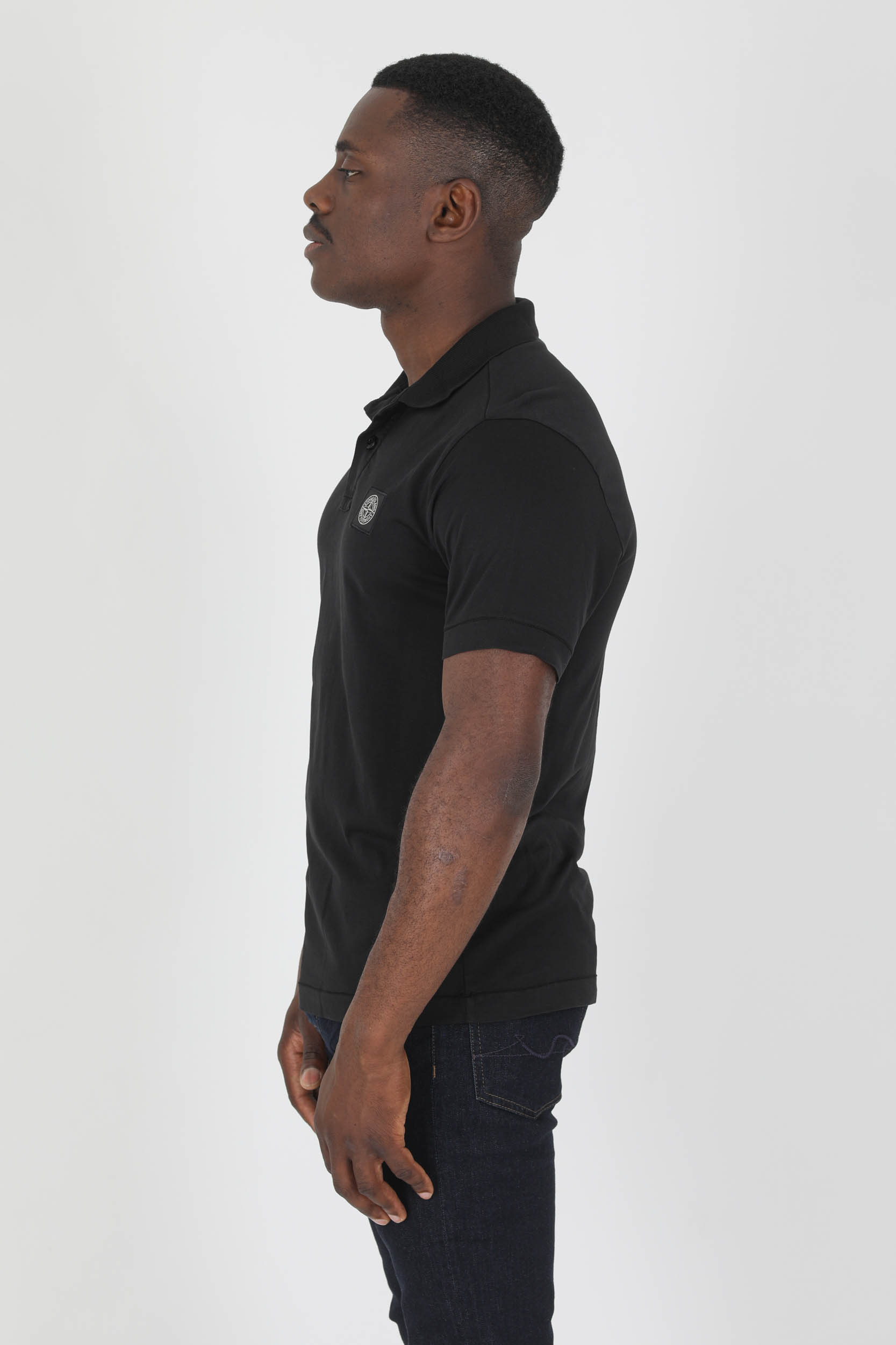 POLO STONE ISLAND NOIR JERSEY 761522613-V0029