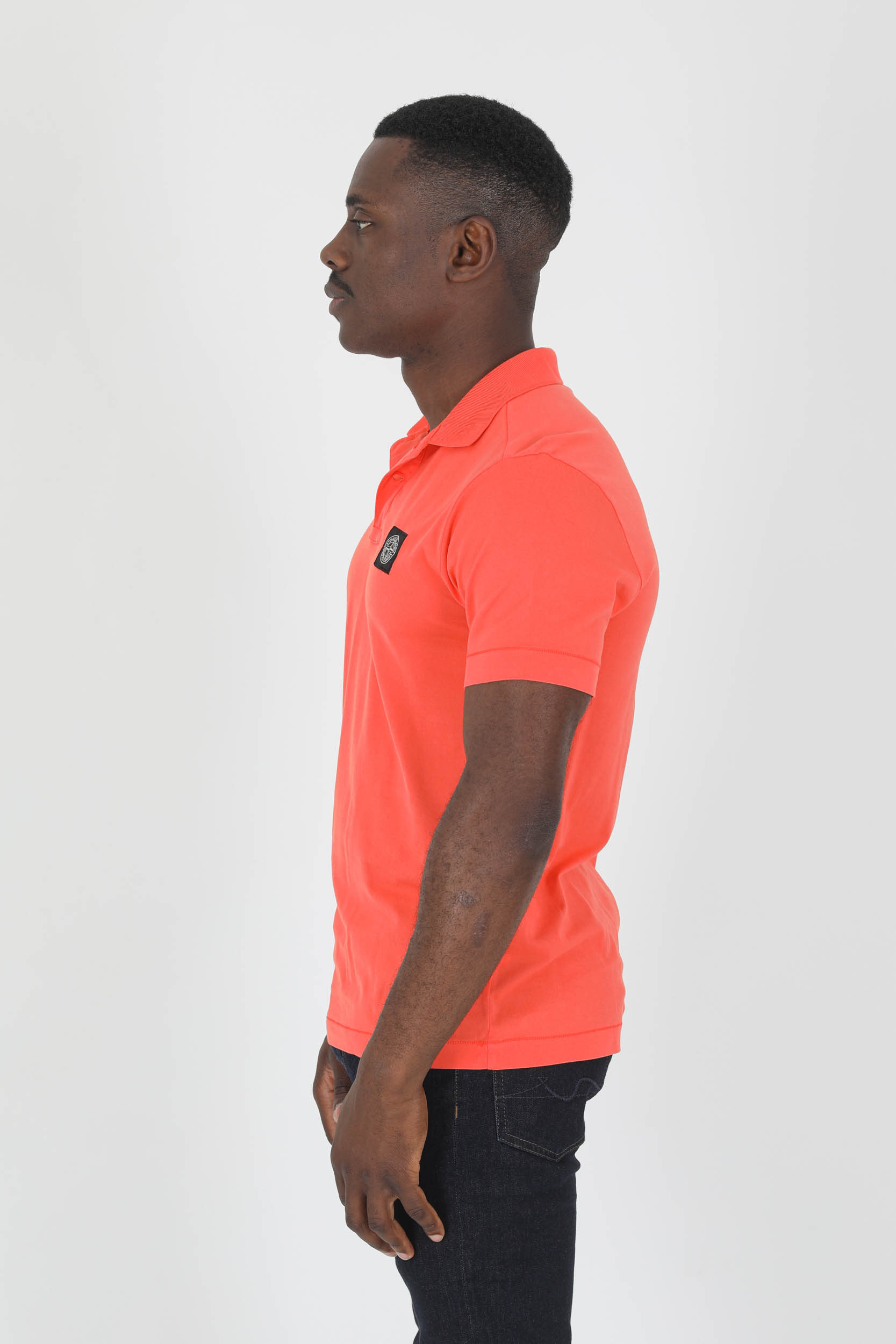 POLO STONE ISLAND ORANGE JERSEY 761522613-V0032