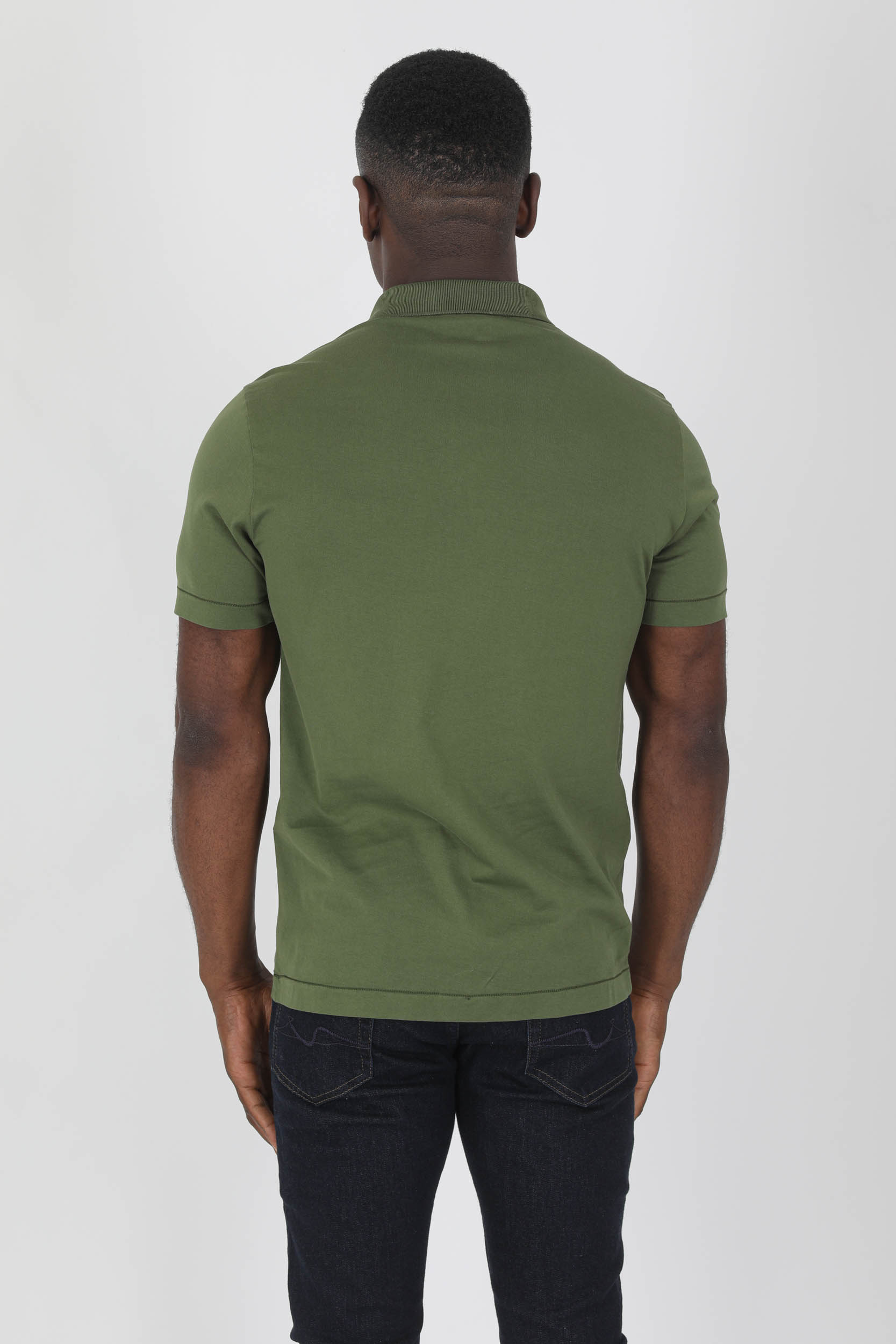 POLO STONE ISLAND KAKI JERSEY 761522613-V0058