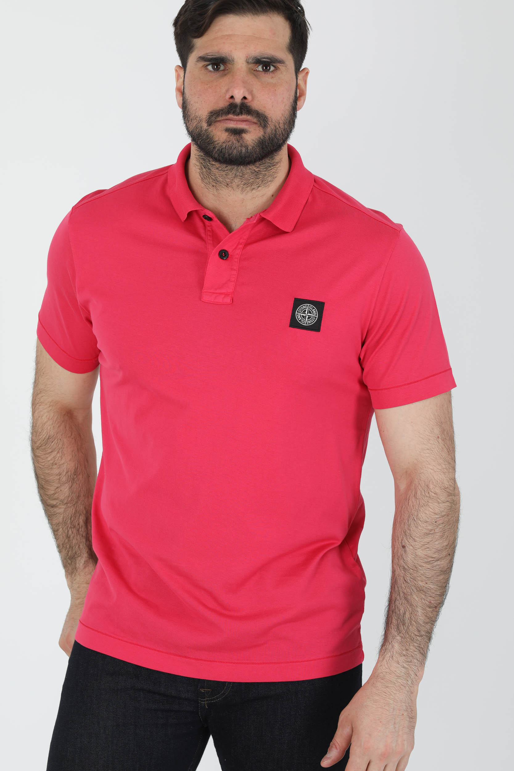 POLO JERSEY STONE ISLAND ROSE 761522613-V0087