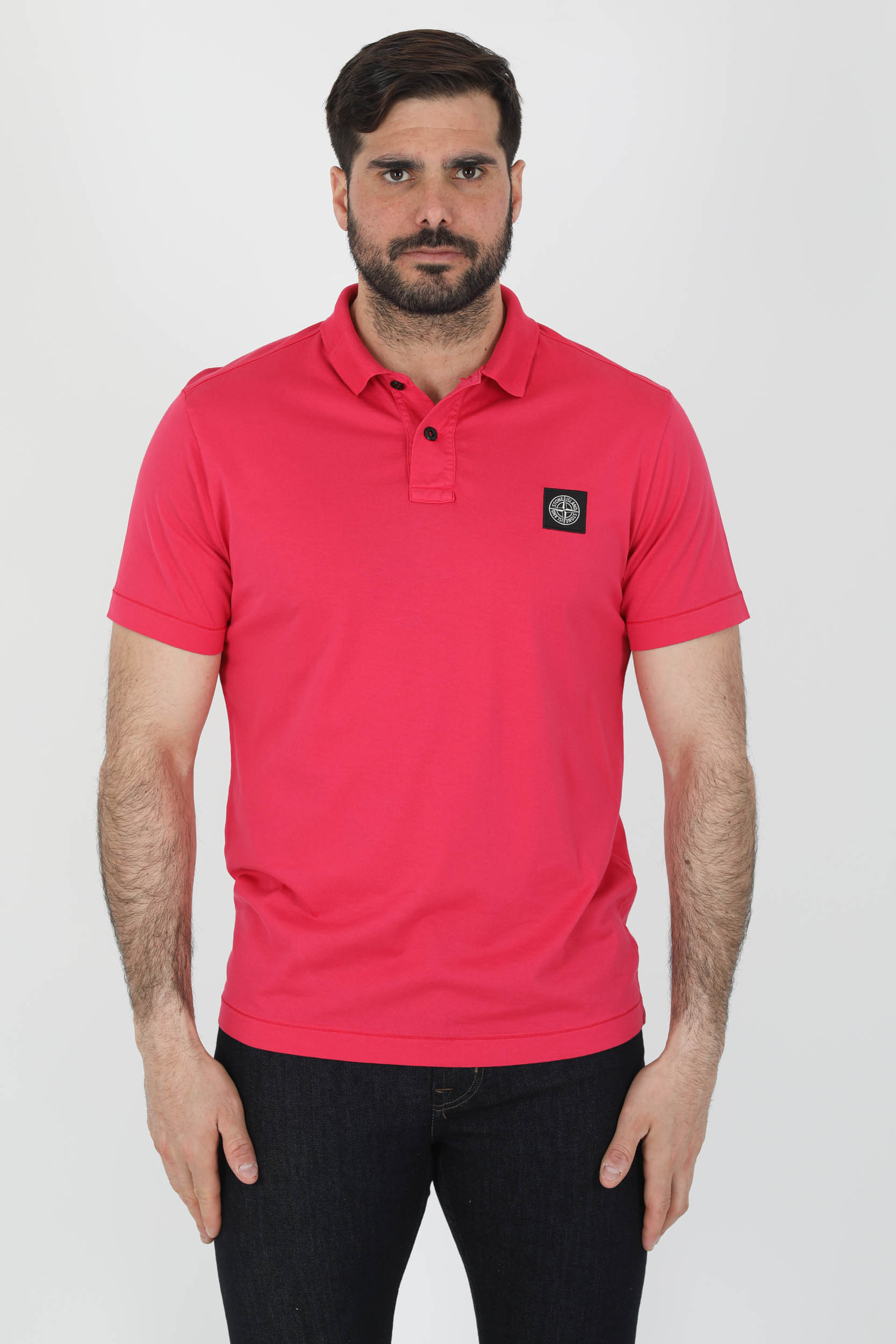 POLO JERSEY STONE ISLAND ROSE 761522613-V0087
