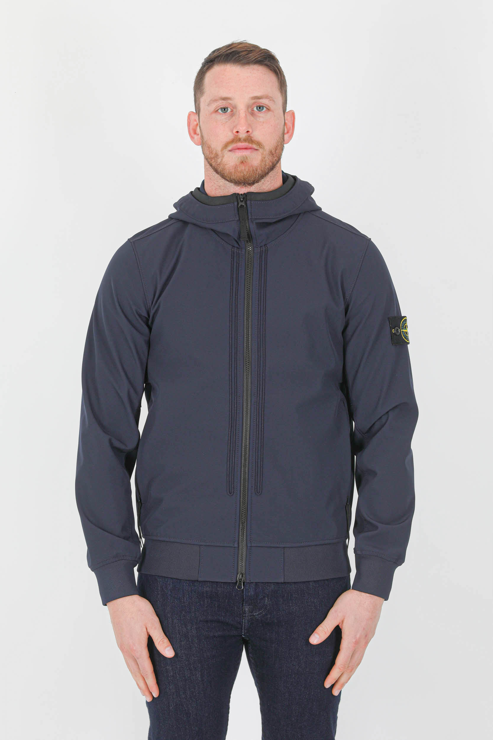 BLOUSON SOFT SHELL-R MARINE 761540427-V0020