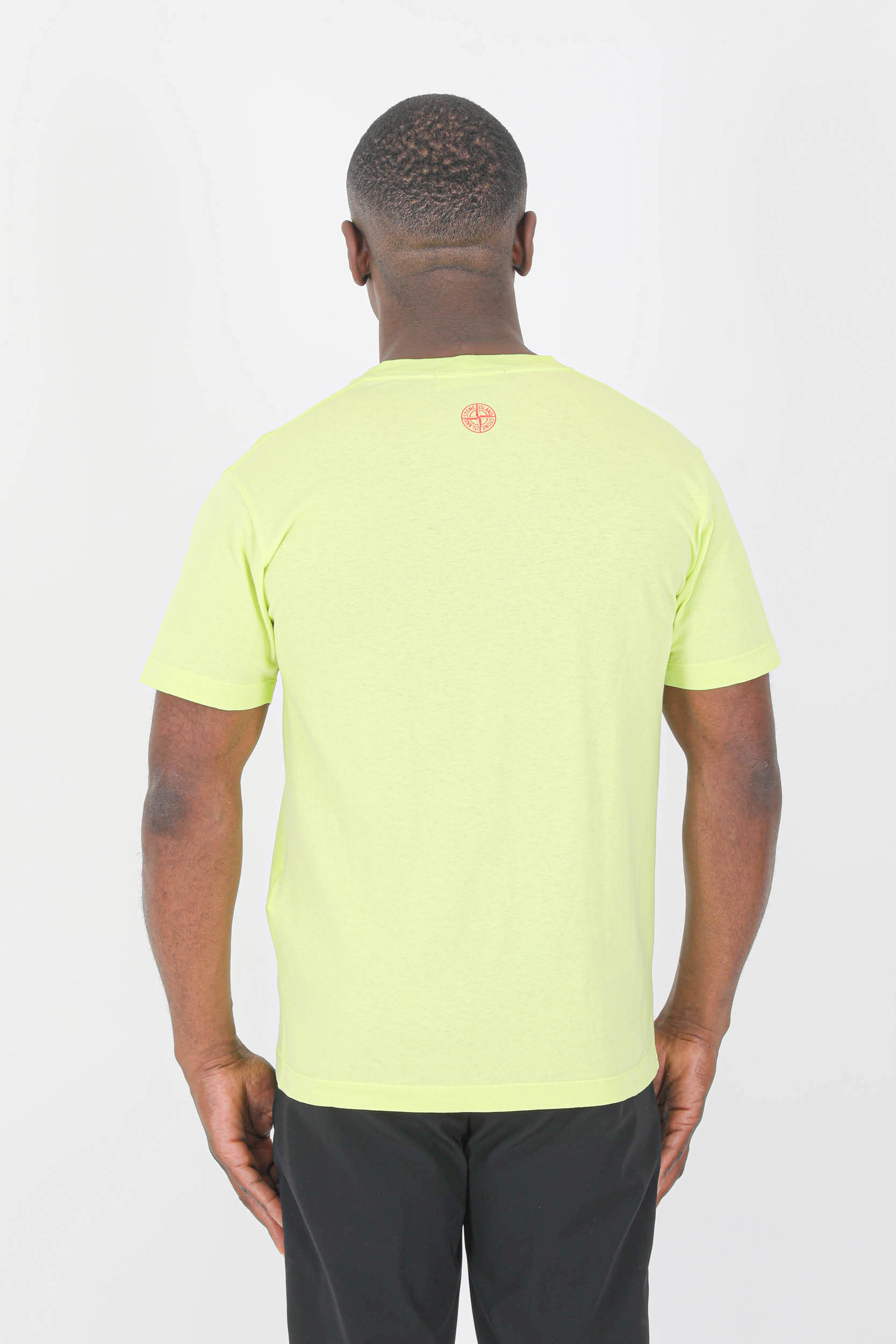 TEE-SHIRT STONE ISLAND JAUNE 76152NS92-V0031