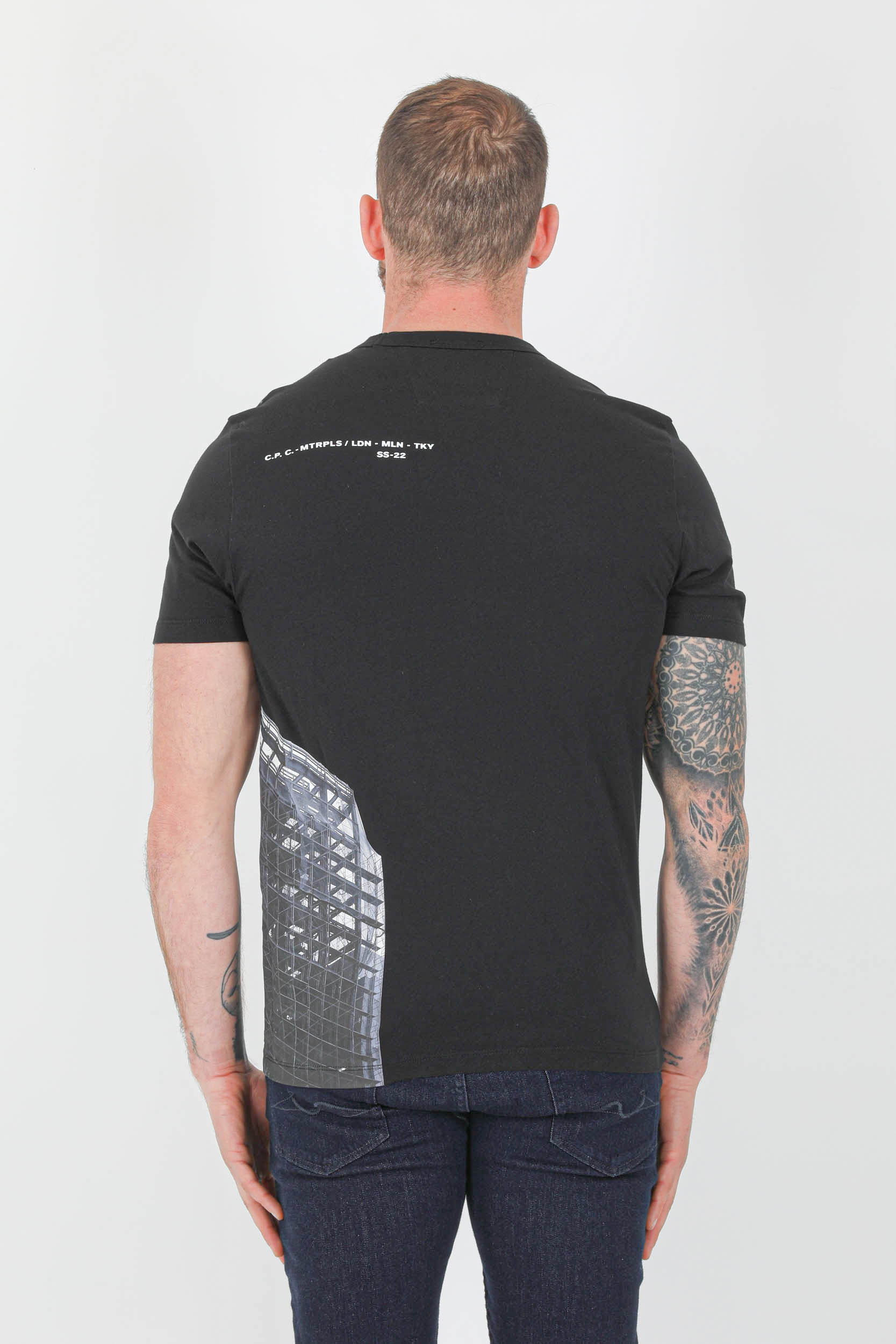 TEE-SHIRT CP COMPANY NOIR S194A-999