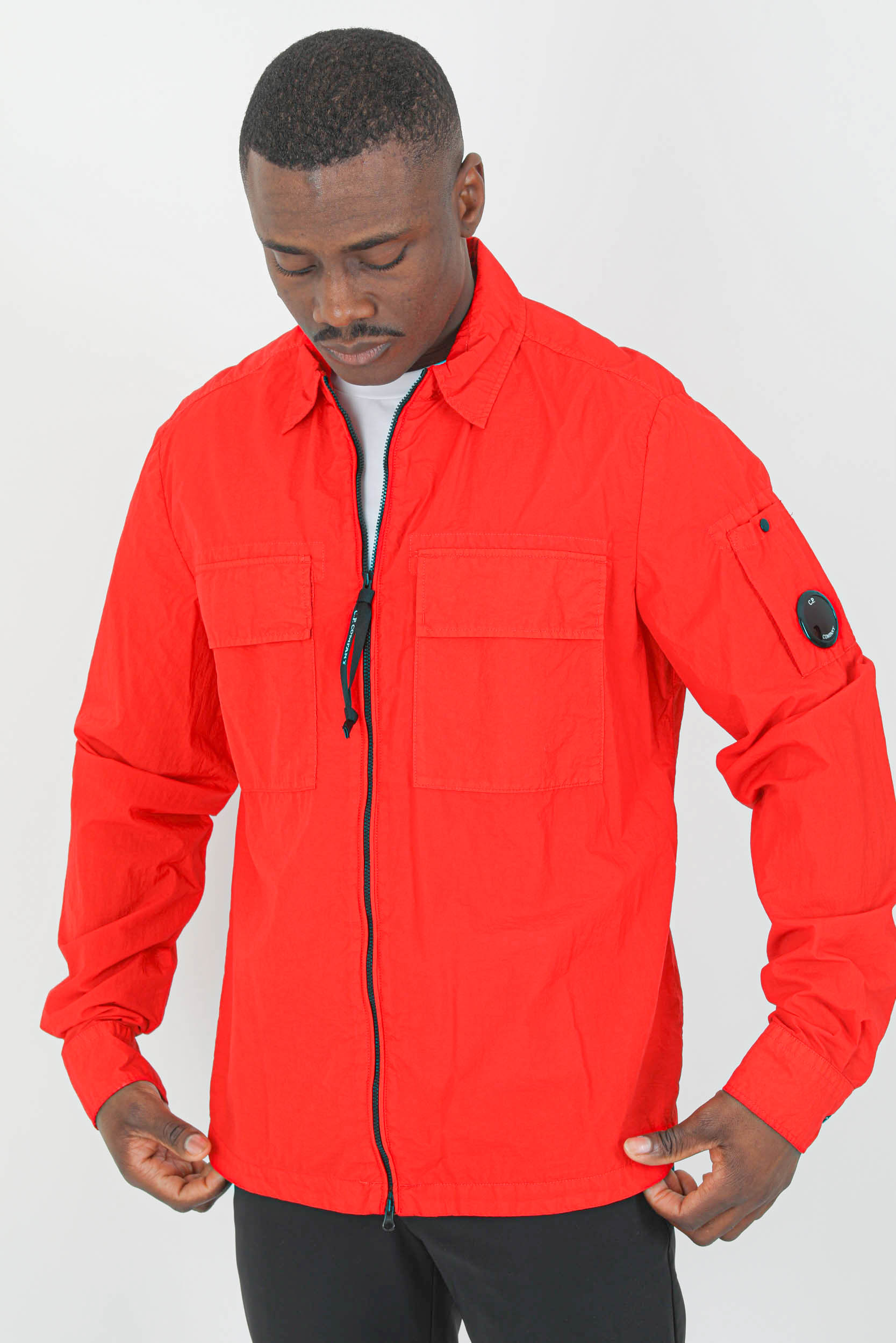 SURCHEMISE CP COMPANY ROUGE H141A-455