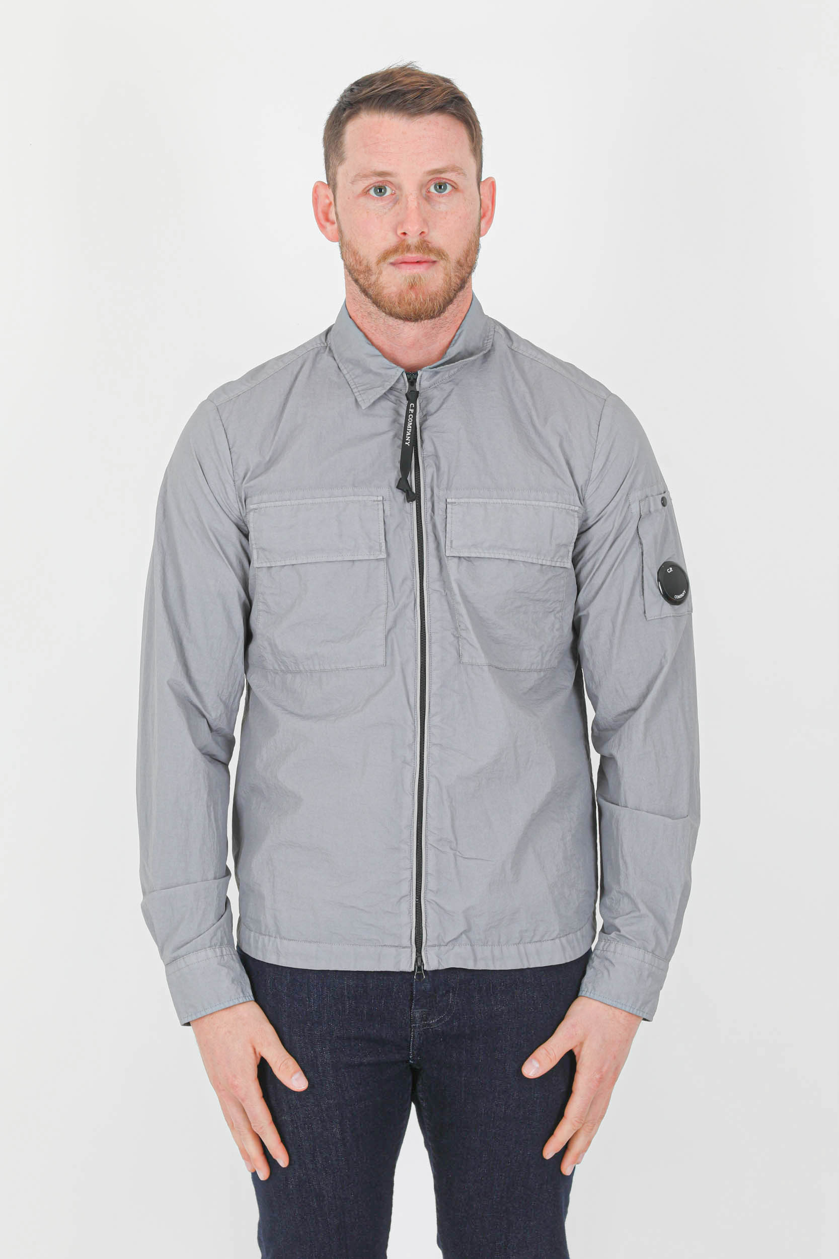 SURCHEMISE CP COMPANY GRISE H141A-937