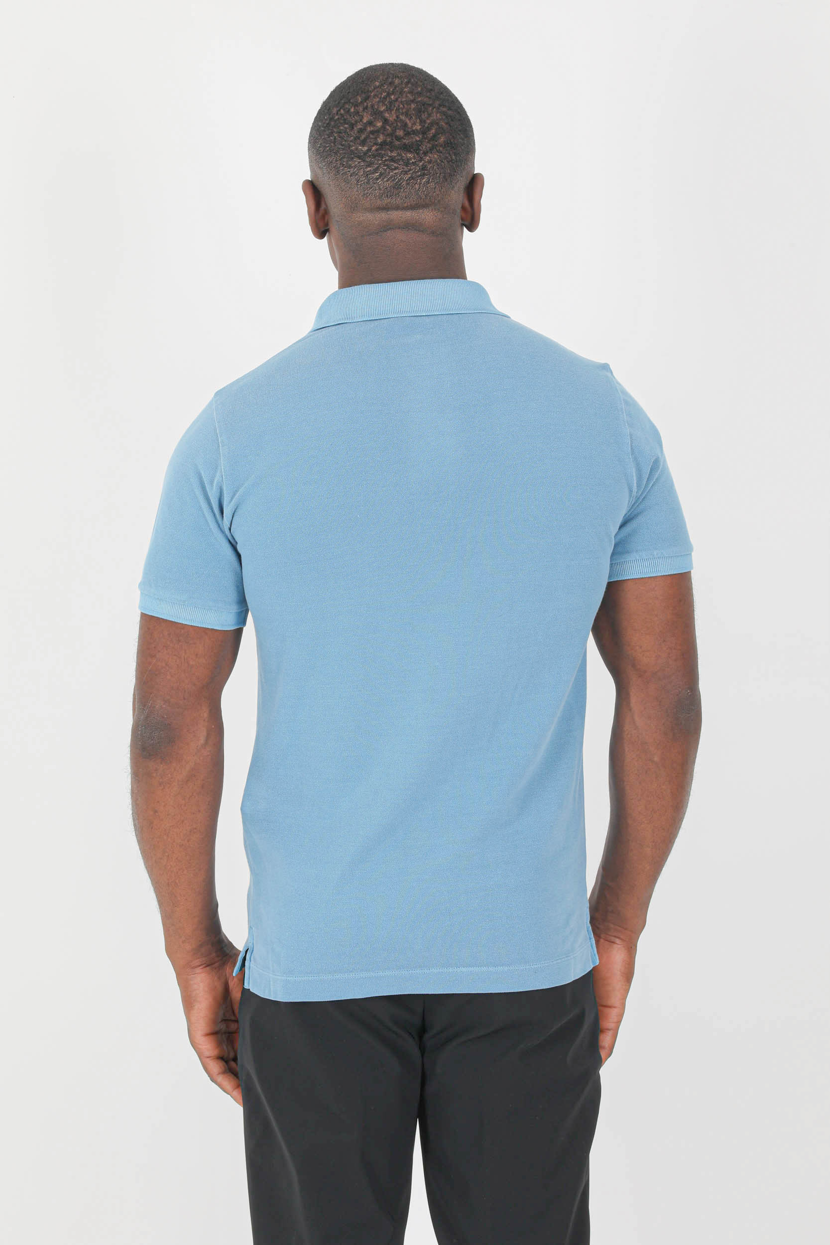 POLO STONE ISLAND BLEU WASHED 761522S67-V0046