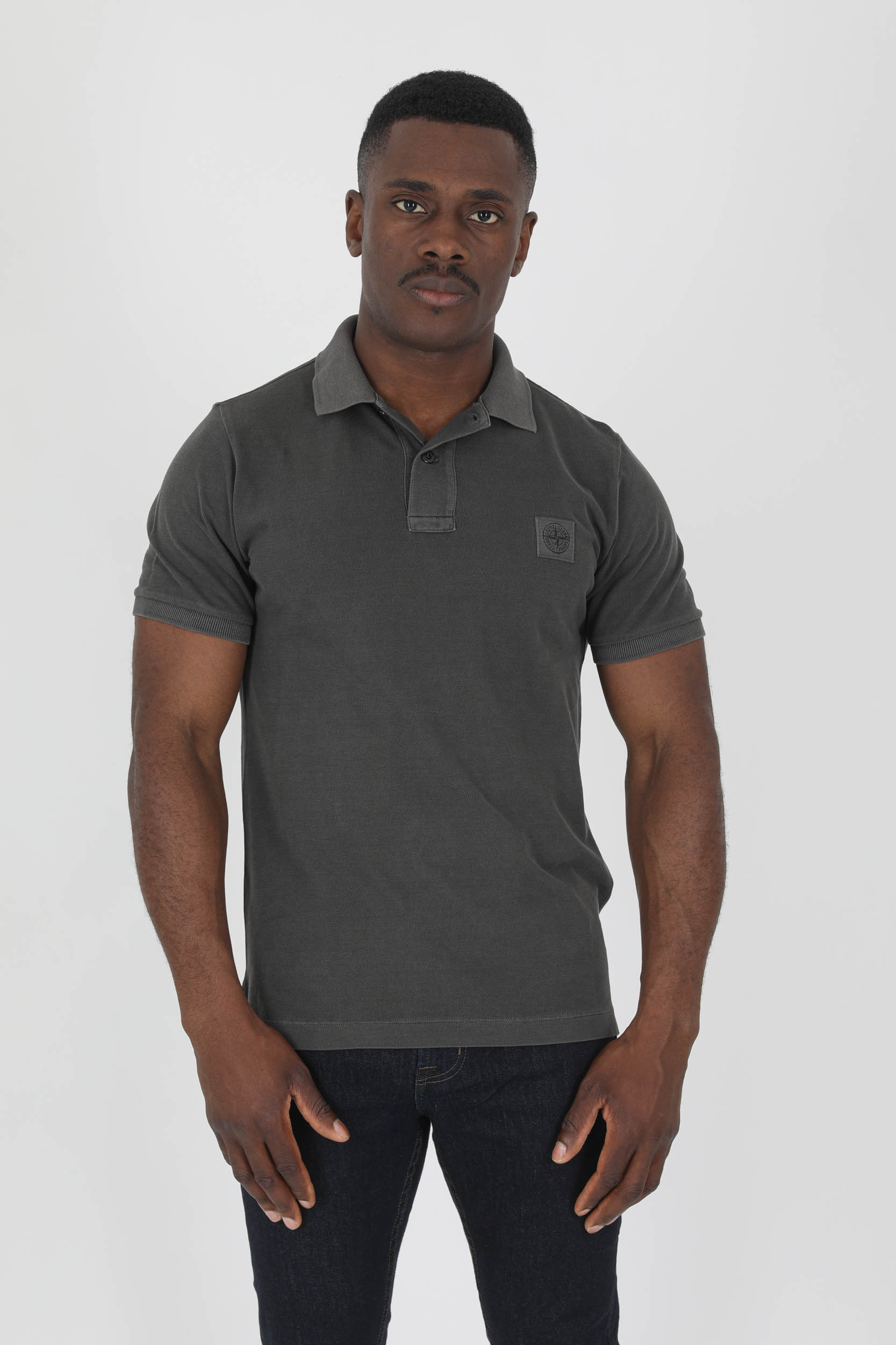 POLO STONE ISLAND GRIS ANTHRACITE WASHED 761522S67-V0065