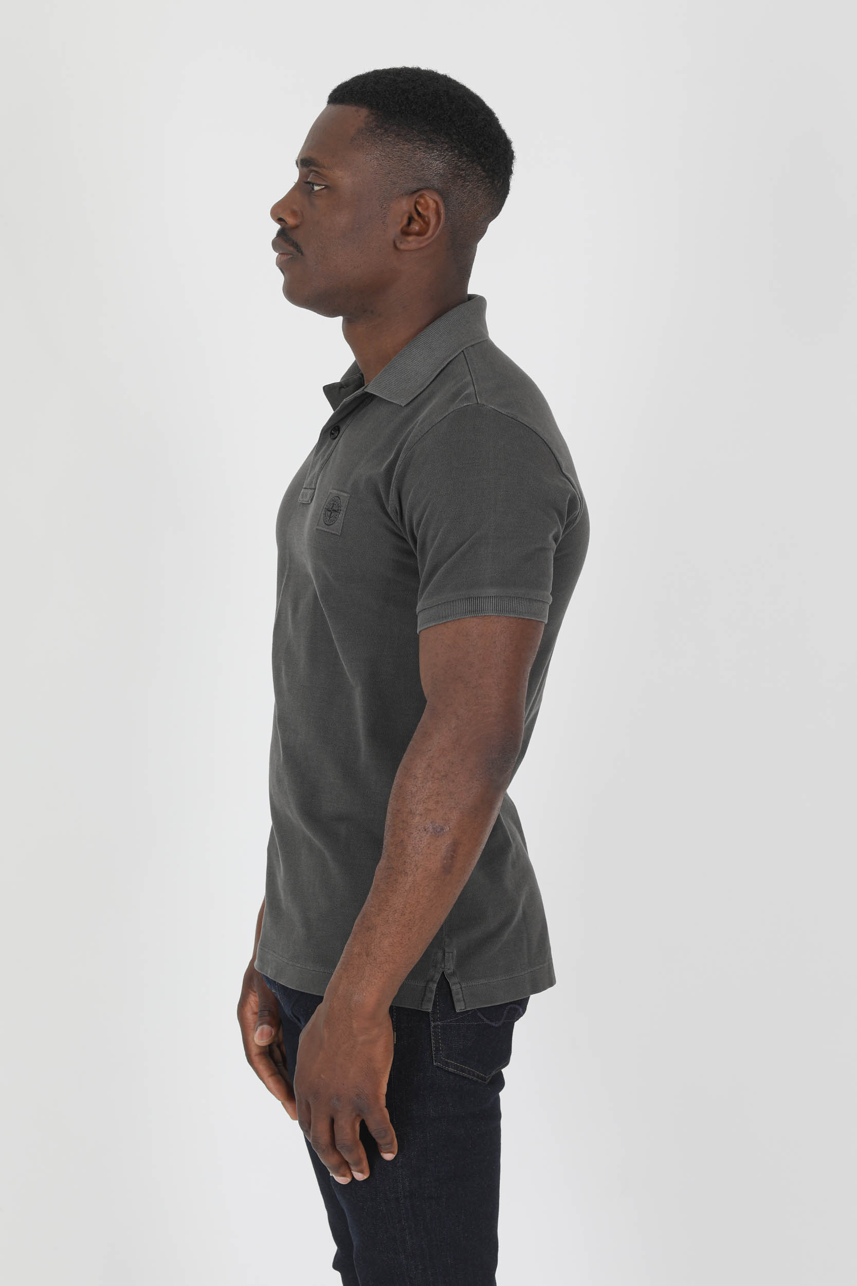POLO STONE ISLAND GRIS ANTHRACITE WASHED 761522S67-V0065