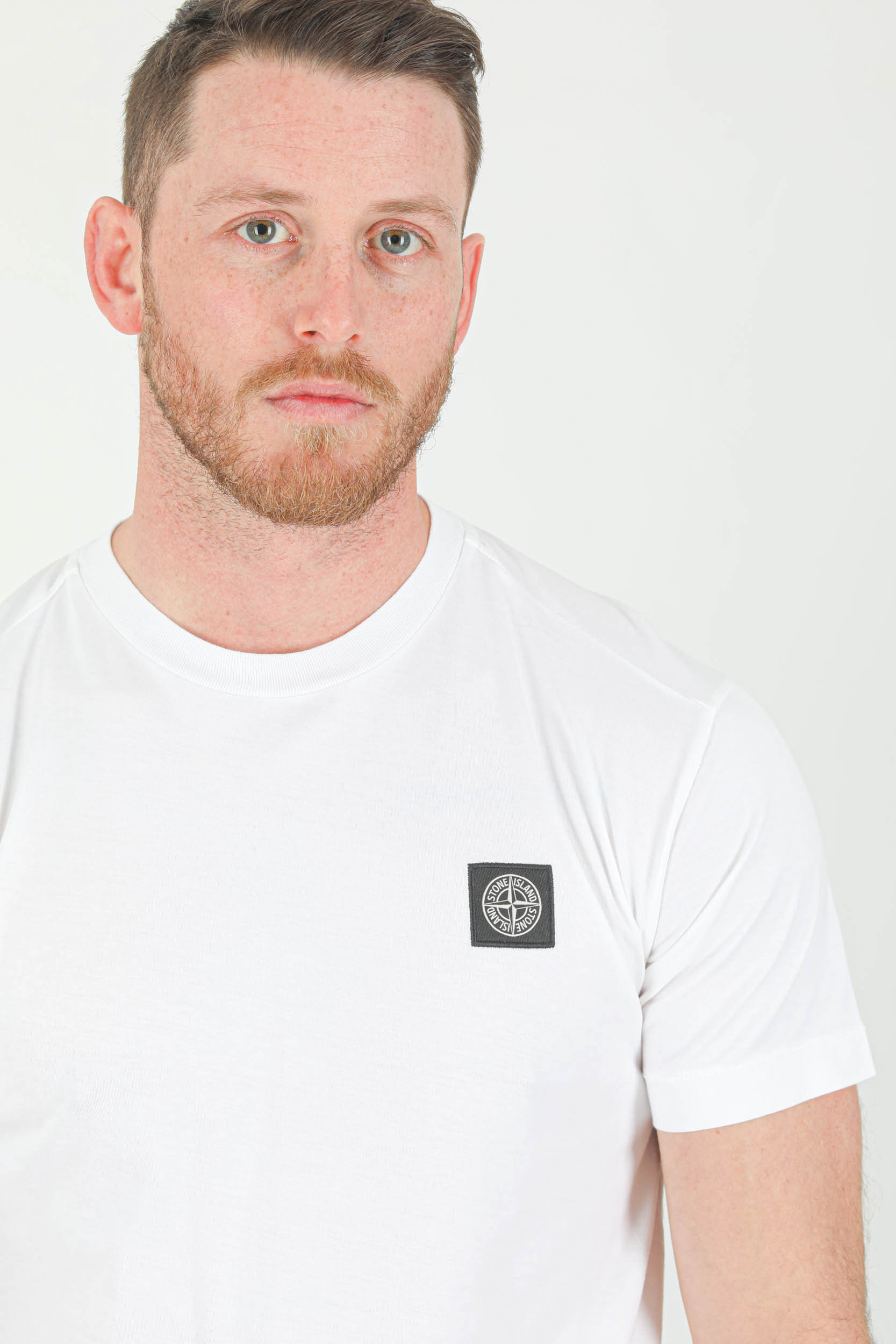 TEE-SHIRT STONE ISLAND BLANC 761524113-V0001